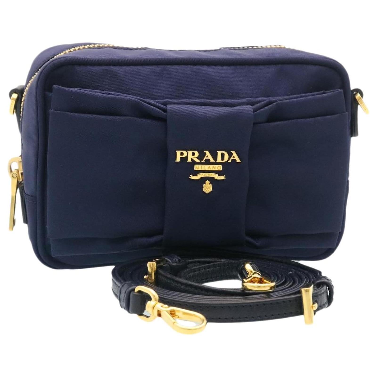 prada bag navy