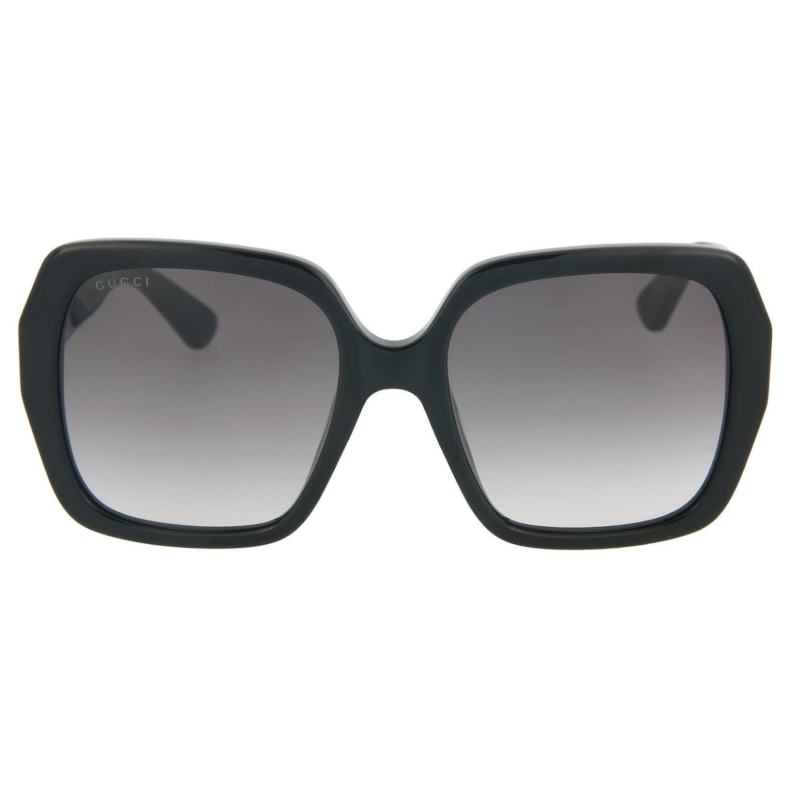 Sole Gucci Occhiali Neri Da Sole Quadrati Gucci Occhiali Da Sole