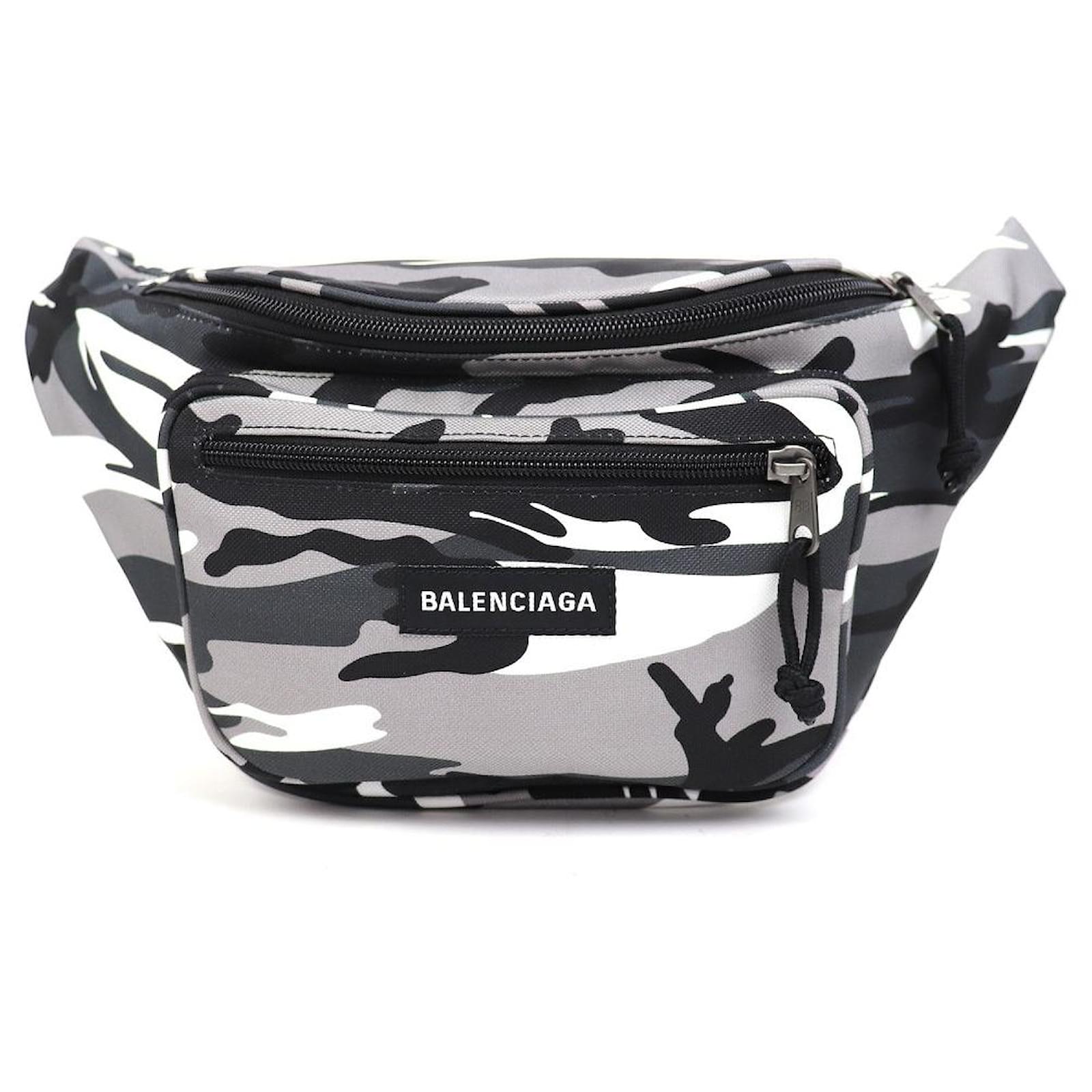 BALENCIAGA Explorer recycled nylon belt bag  Black  4823892JMF71000   Tizianafausticom