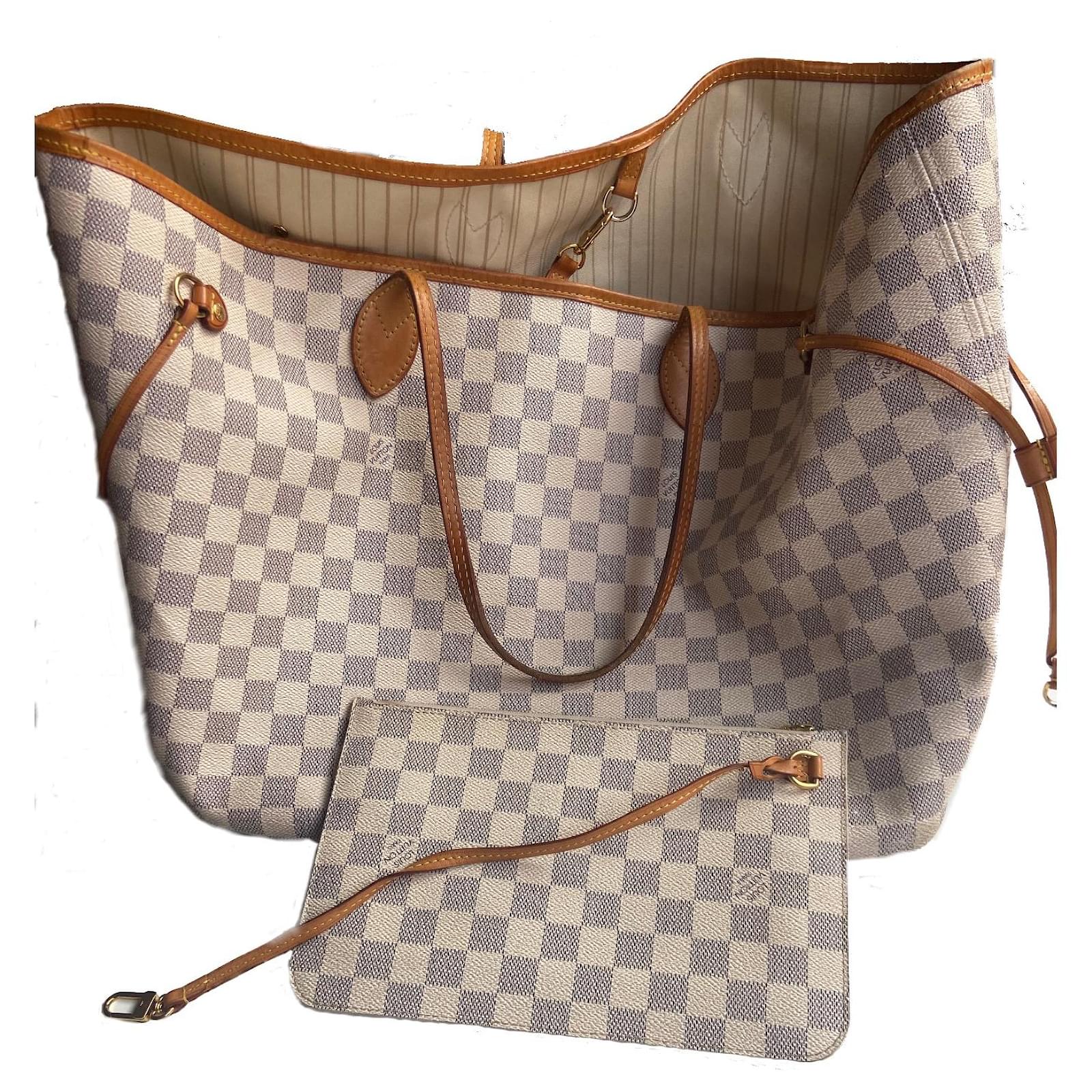 Borsa Louis Vuitton Neverfull GM in damier ebene