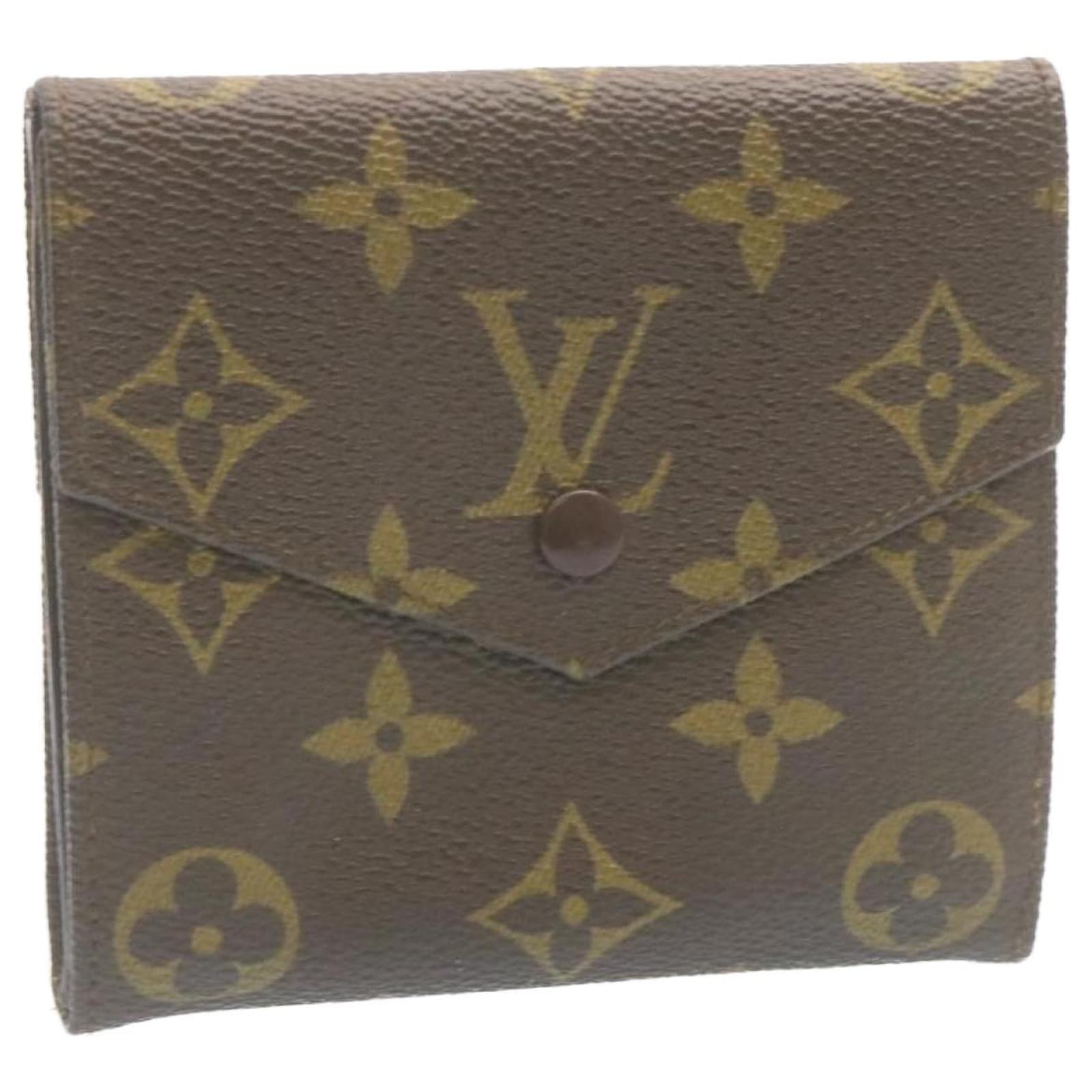 LOUIS VUITTON Monogram Portemonnaie Billets Cartes Crédits Wallet M61660