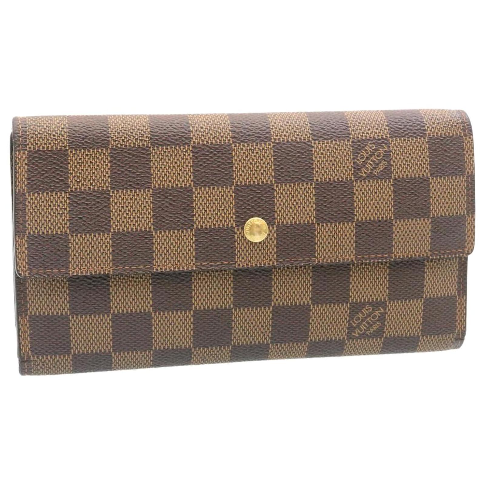 louis vuitton damier ebene international wallet