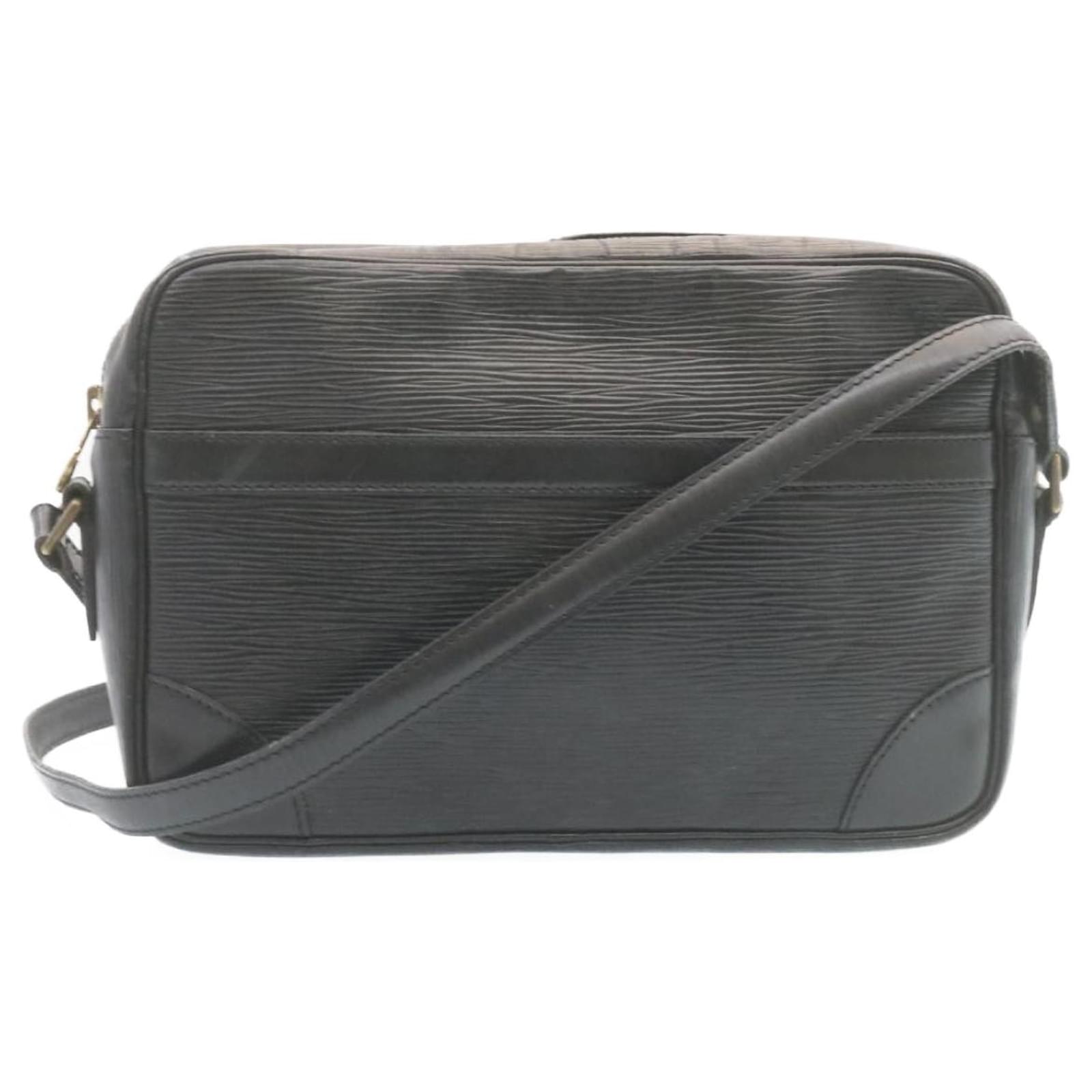 Auth Louis Vuitton Epi Trocadero M52312 Women's Shoulder Bag Noir