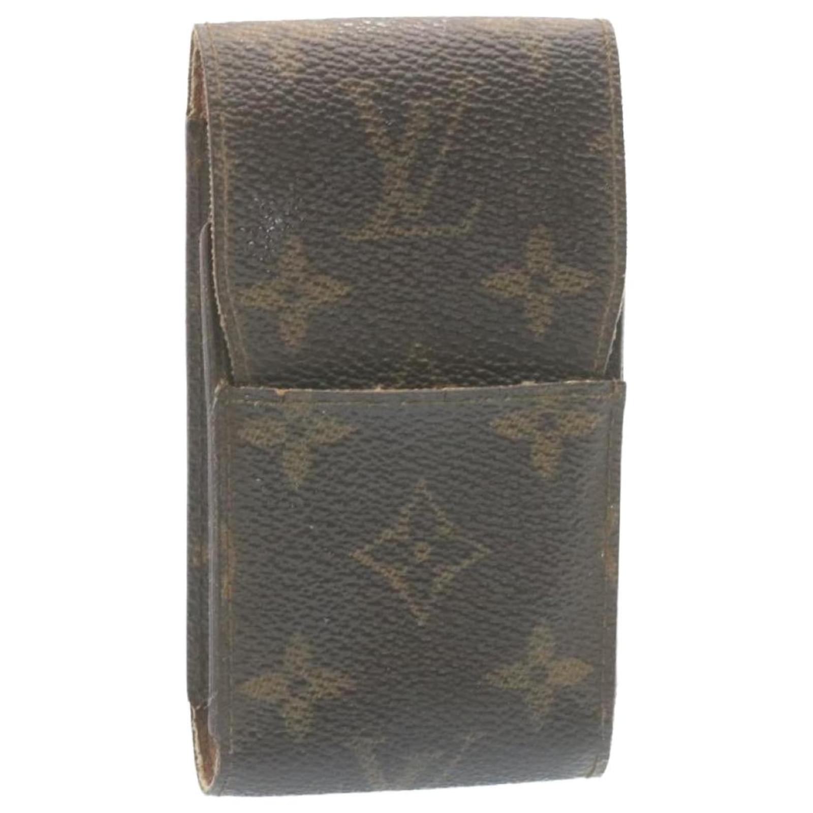 LOUIS VUITTON Etui Cigarette Case Monogram Leather M63024 