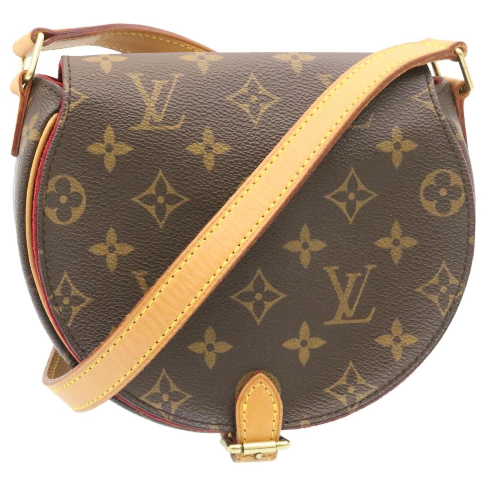 Brown Louis Vuitton Monogram Sac Tambourin Crossbody Bag