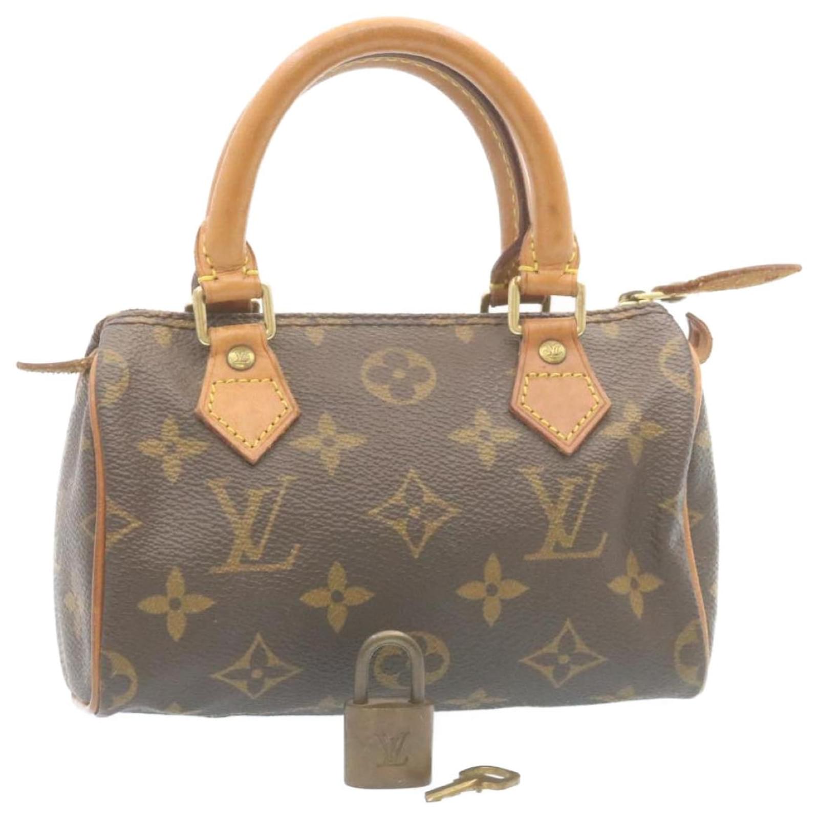 LOUIS VUITTON MINI SPEEDY HAND BAG PURSE MONOGRAM M41534 TH0978