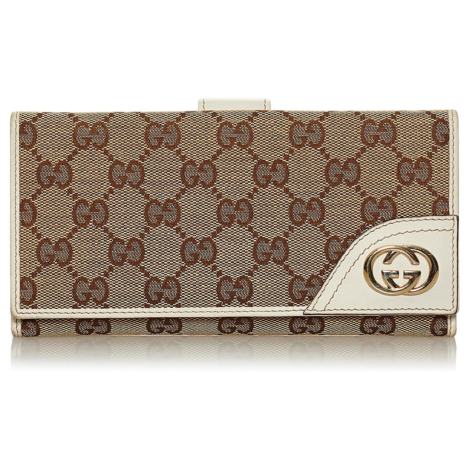 Long wallet with Interlocking G