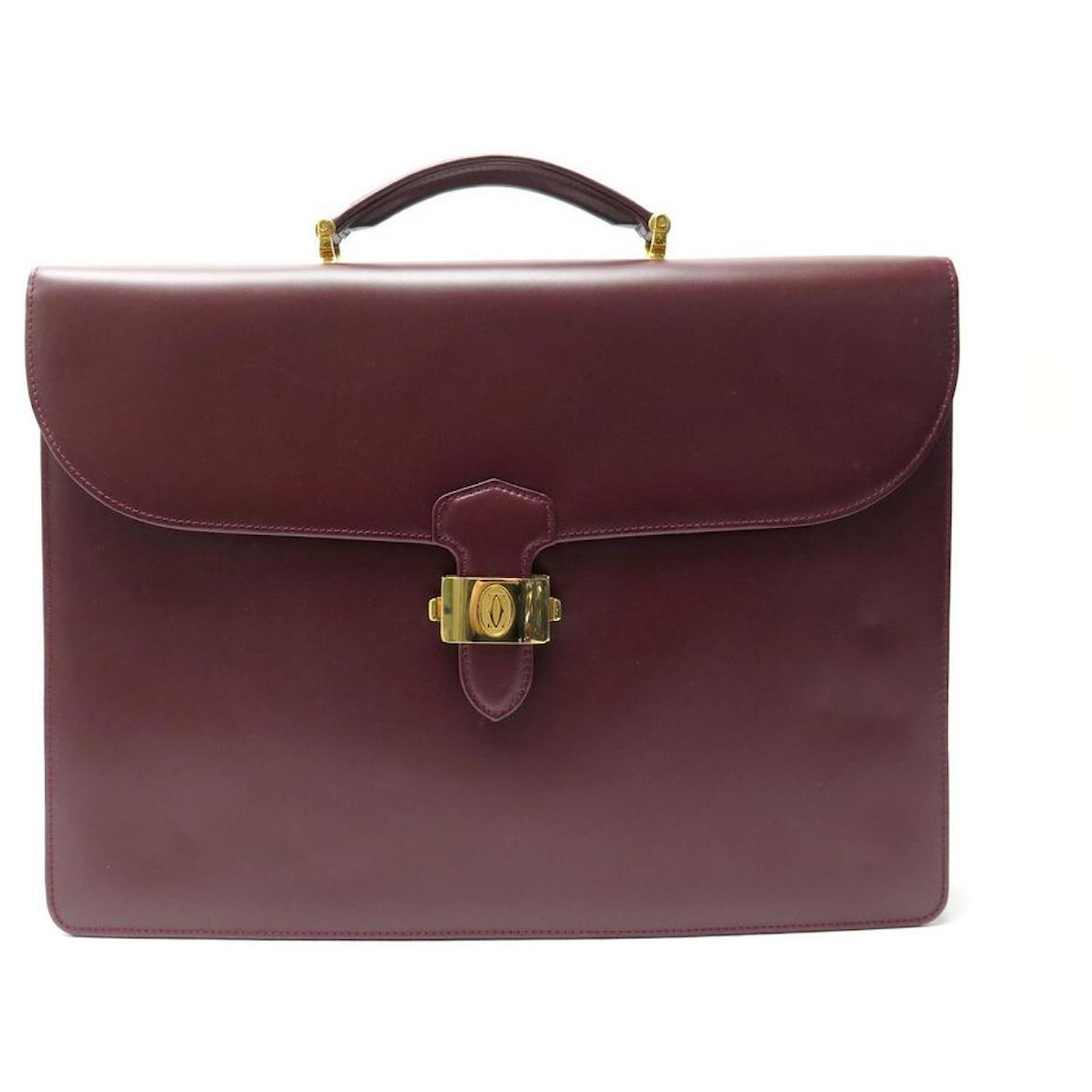 must de cartier briefcase