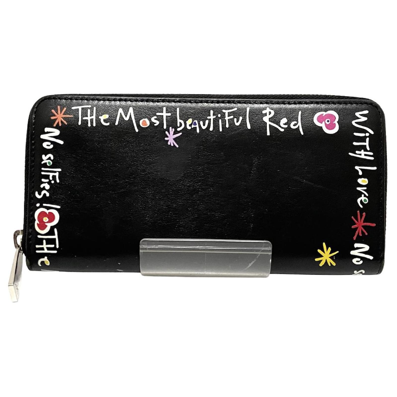 Christian Louboutin Wallet Black Leather ref.471787 - Joli