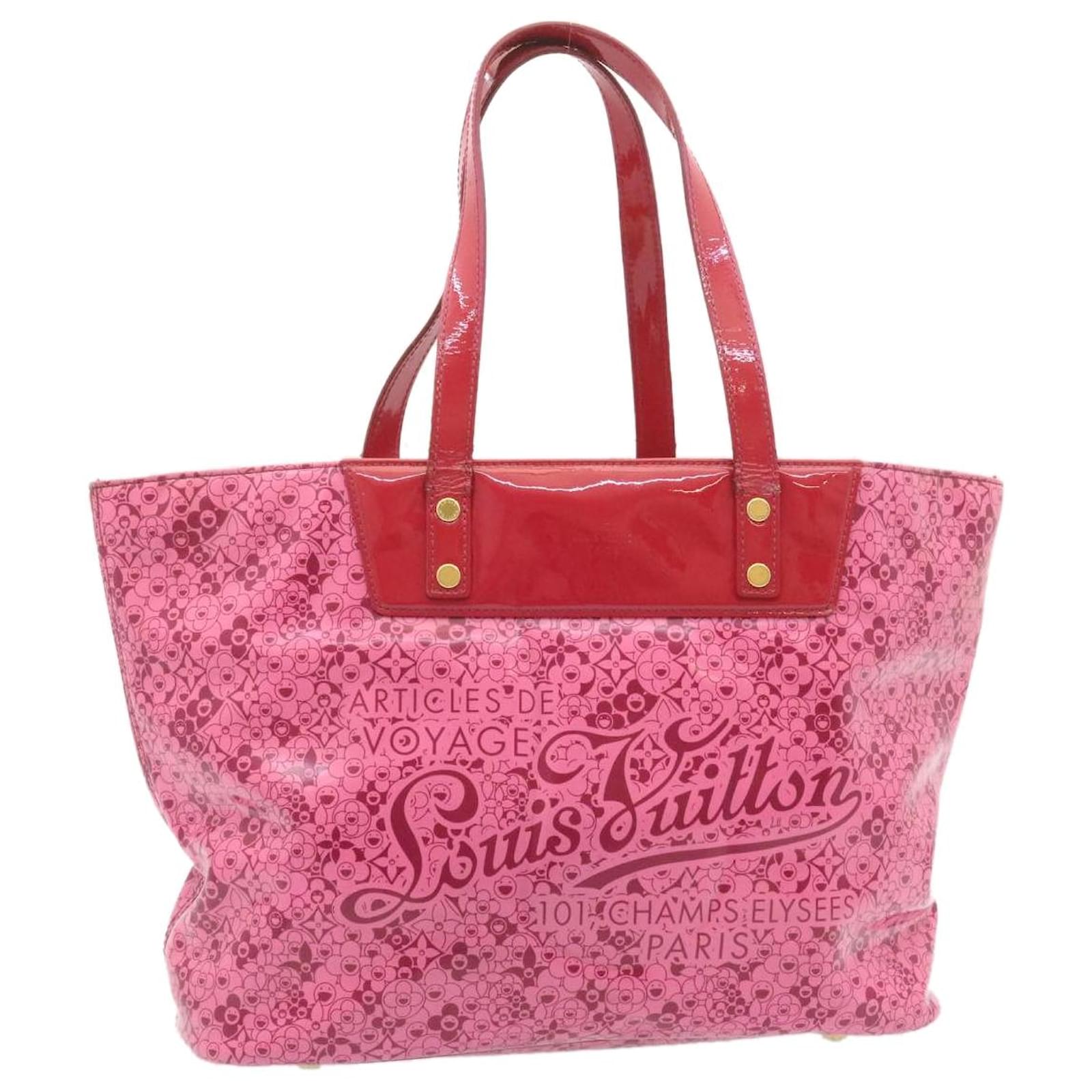 Louis Vuitton Tote bag Pink Synthetic ref.473079 Joli Closet