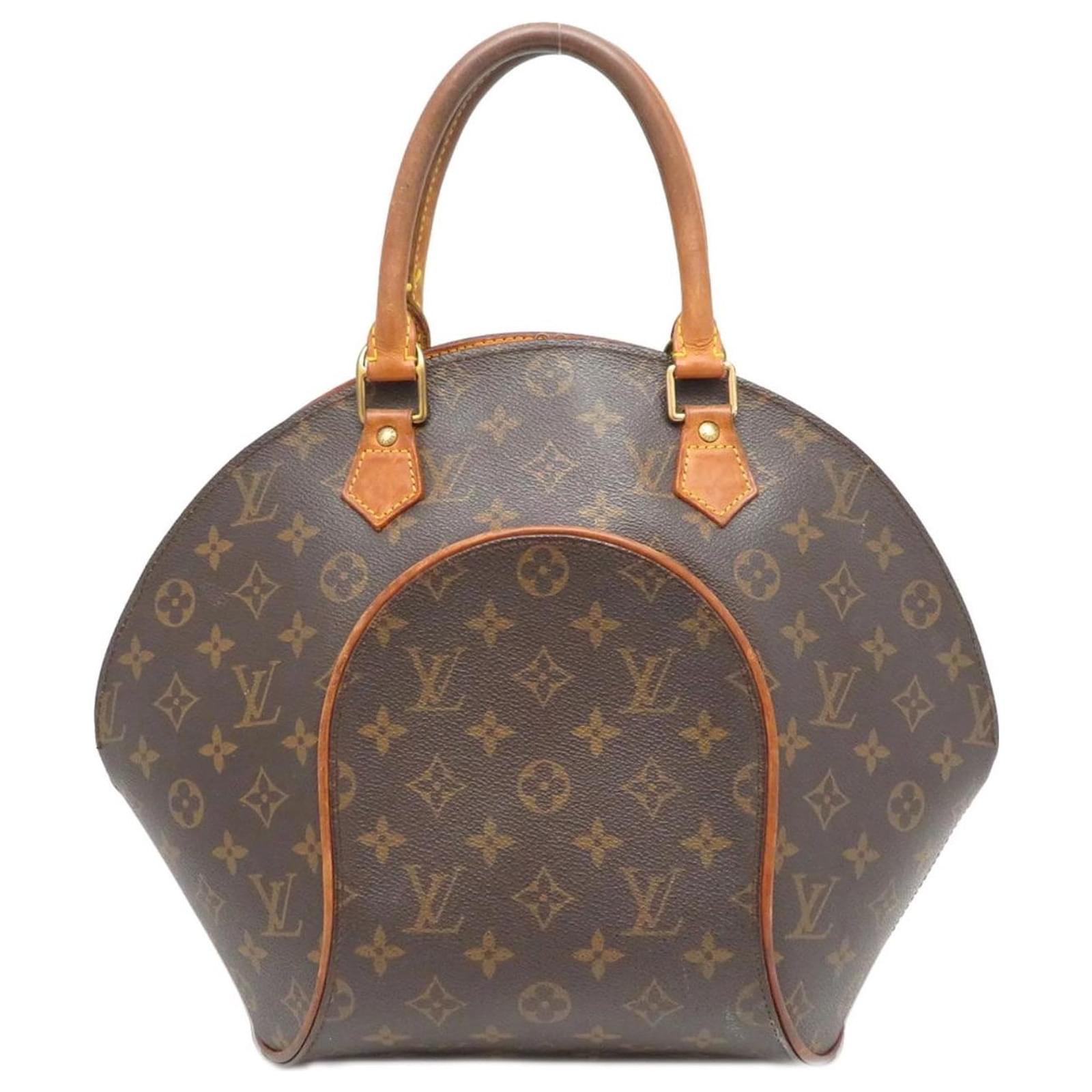 Louis Vuitton Monogram Ellipse MM Bag Bronze Leather ref.473275