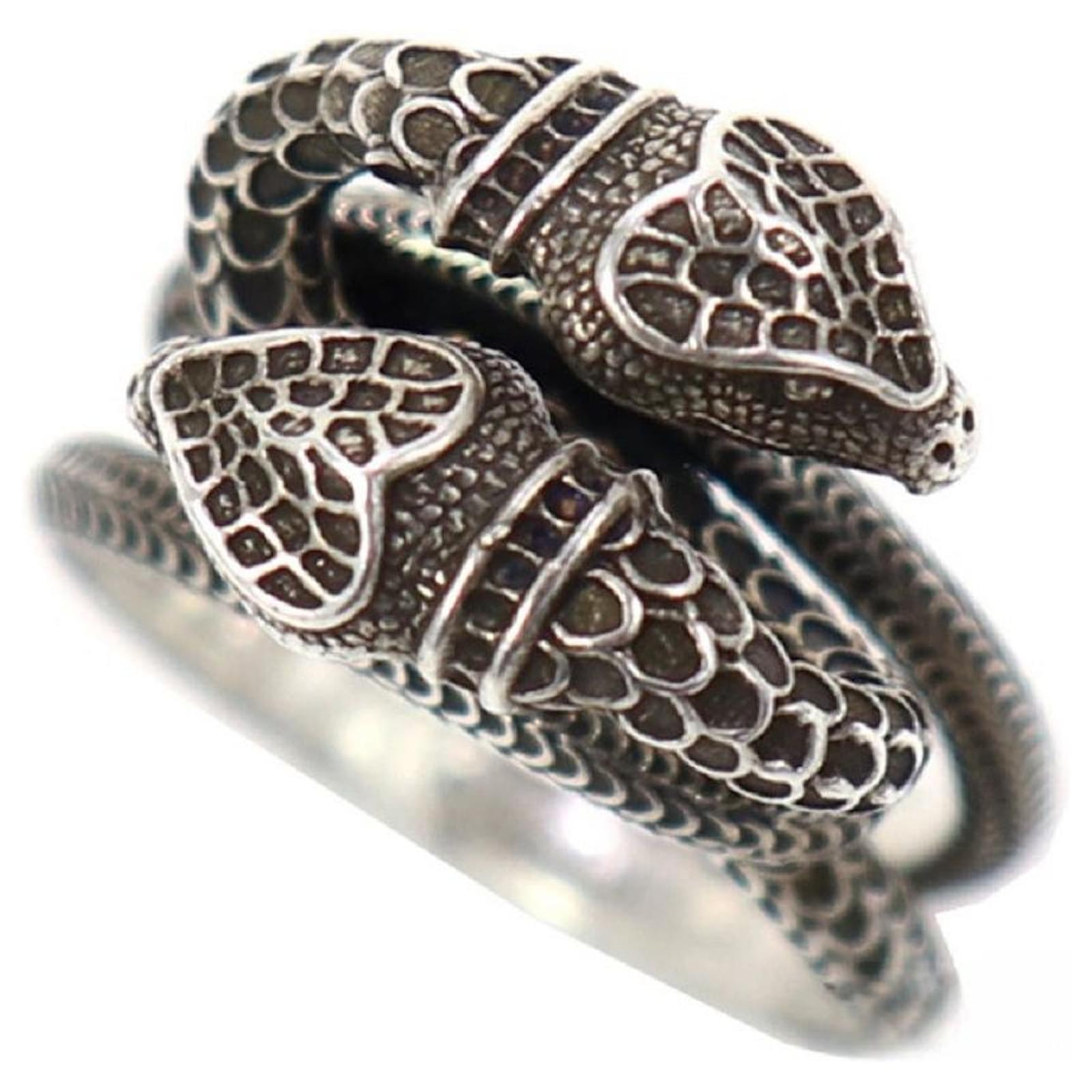 Anillo serpiente gucci sale