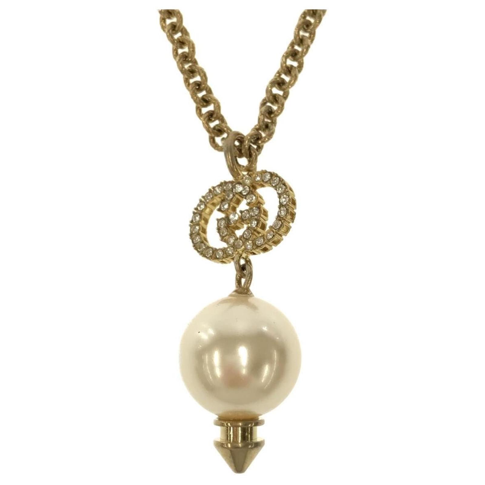 gucci interlocking g necklace gold