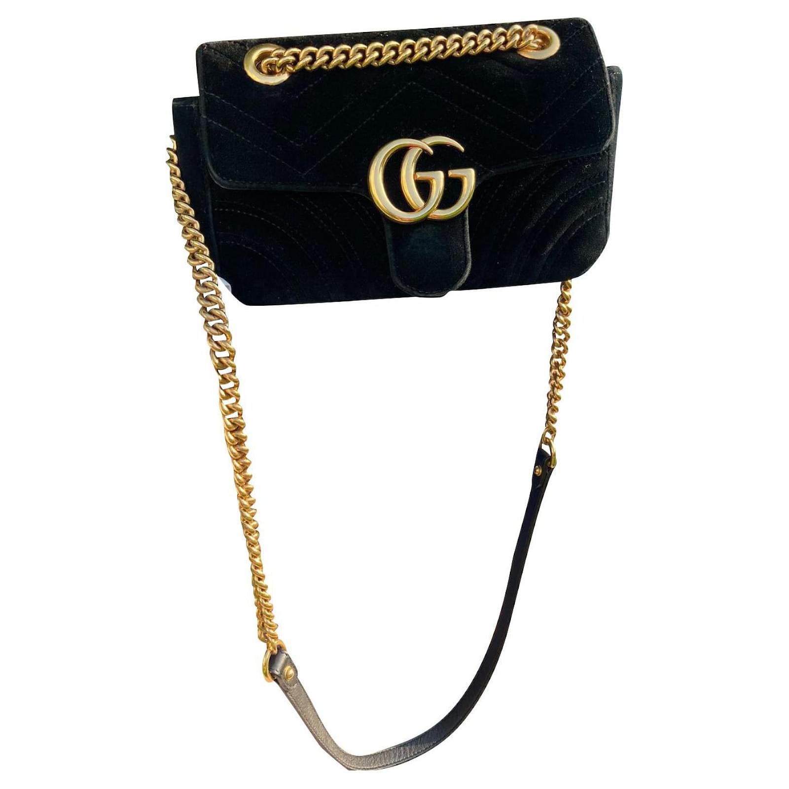 gucci black velvet