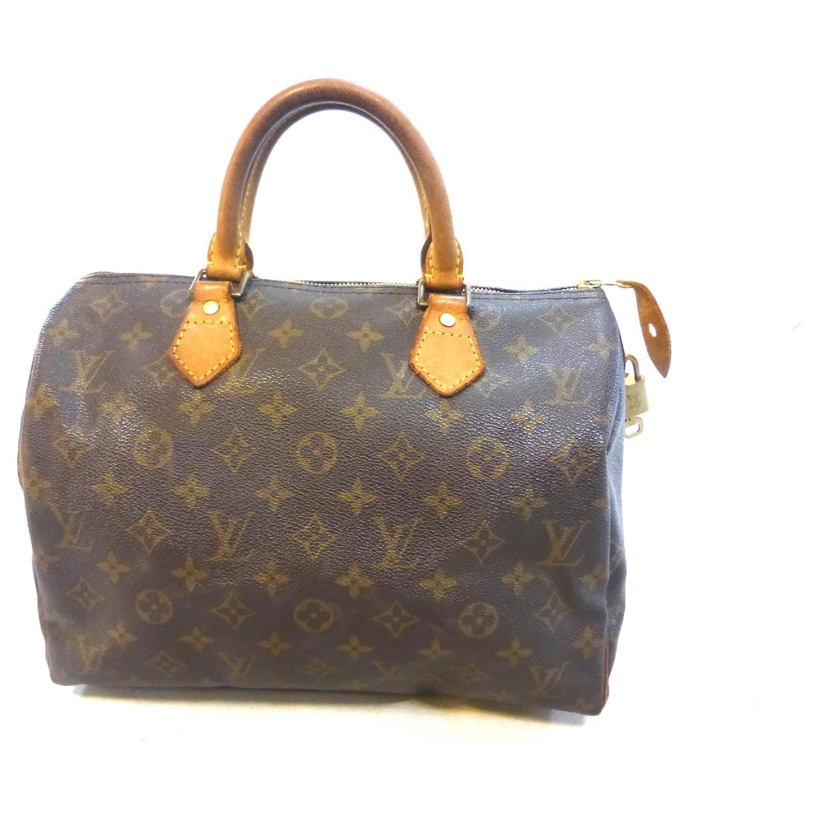Louis Vuitton Speedy 30 Monogram Brown Leather ref.476225 - Joli Closet