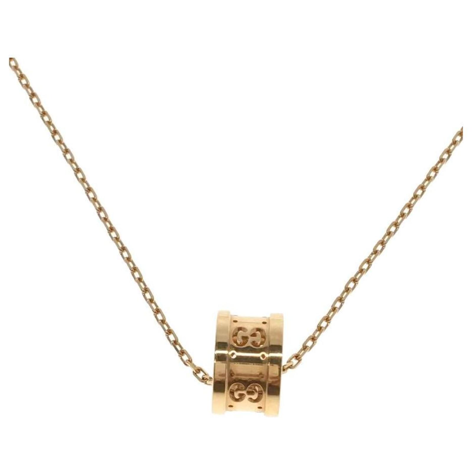 gucci icon twirl necklace