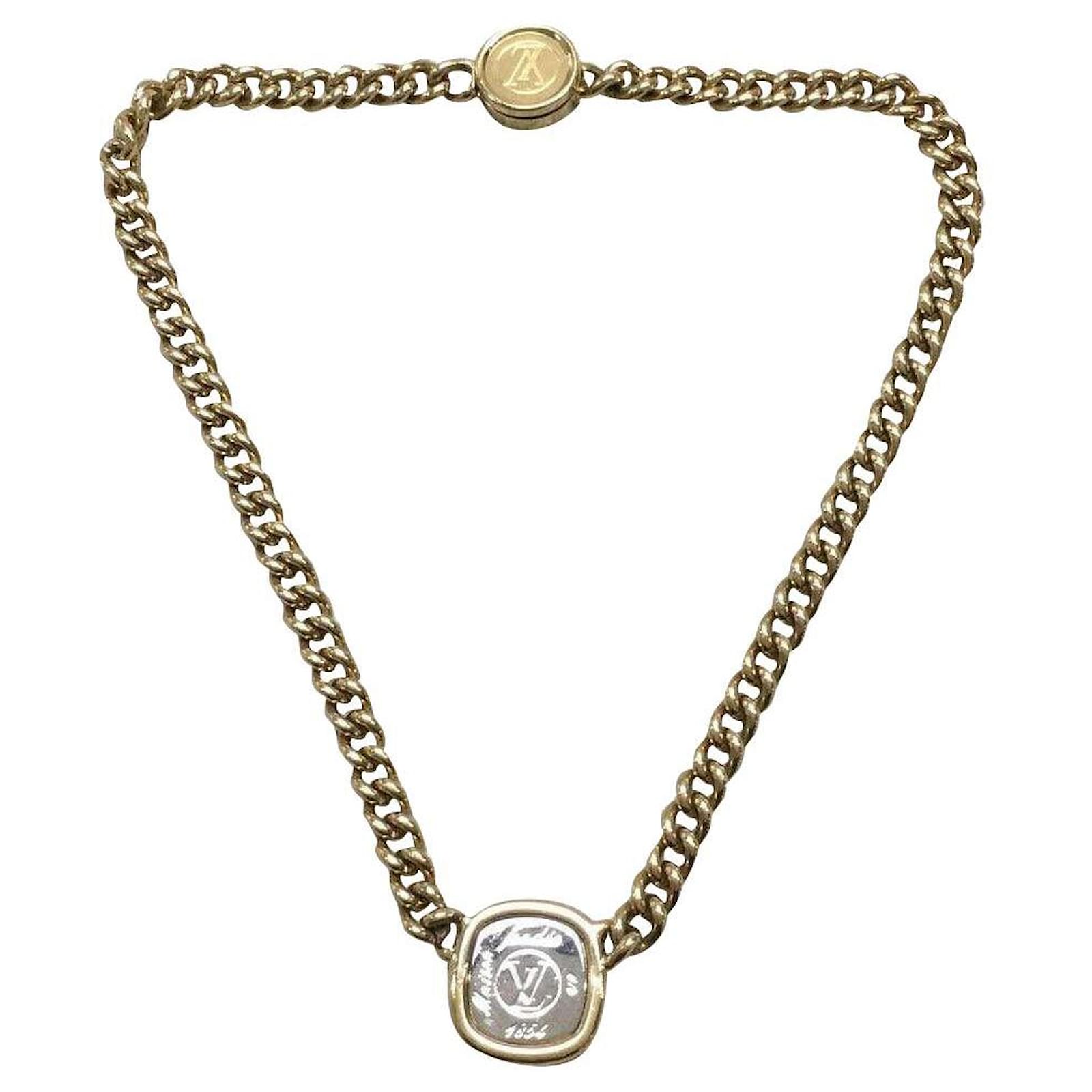 Louis Vuitton Gold Chain LV Necklace