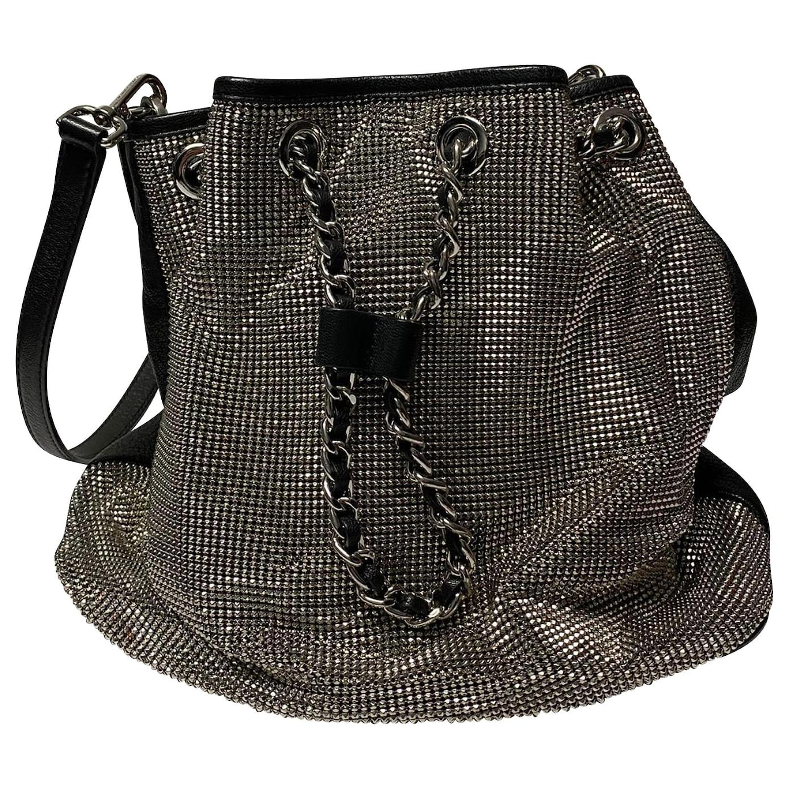 Michael Kors Black Leather Handle Bag