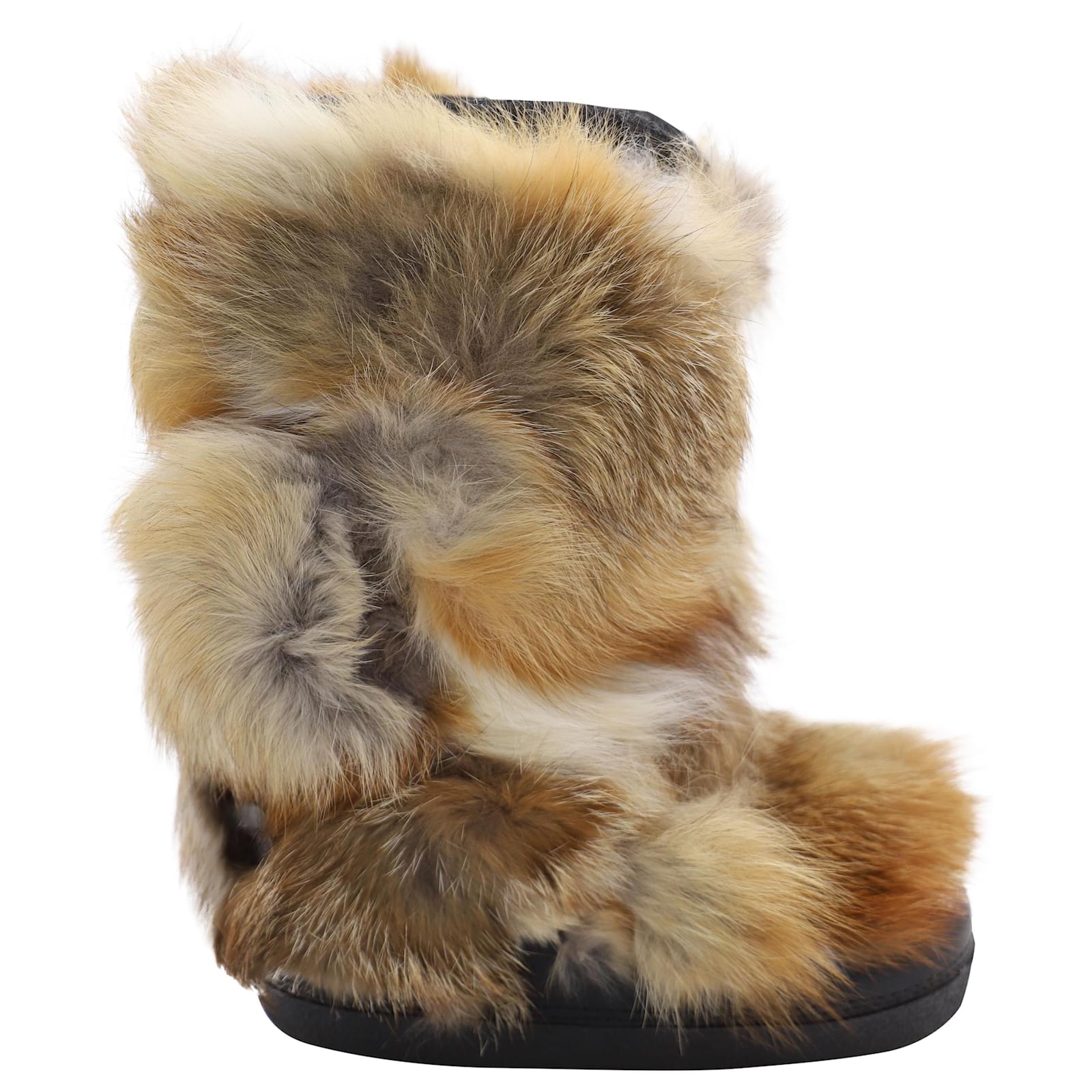 fur chloe boots