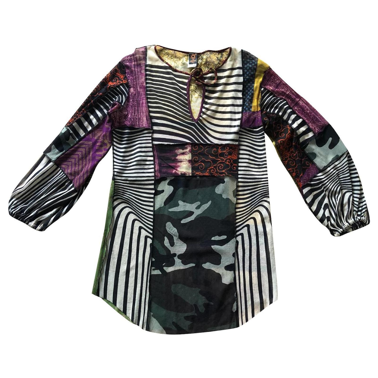 Jean Paul Gaultier Tops Multiple colors Polyamide ref.478249