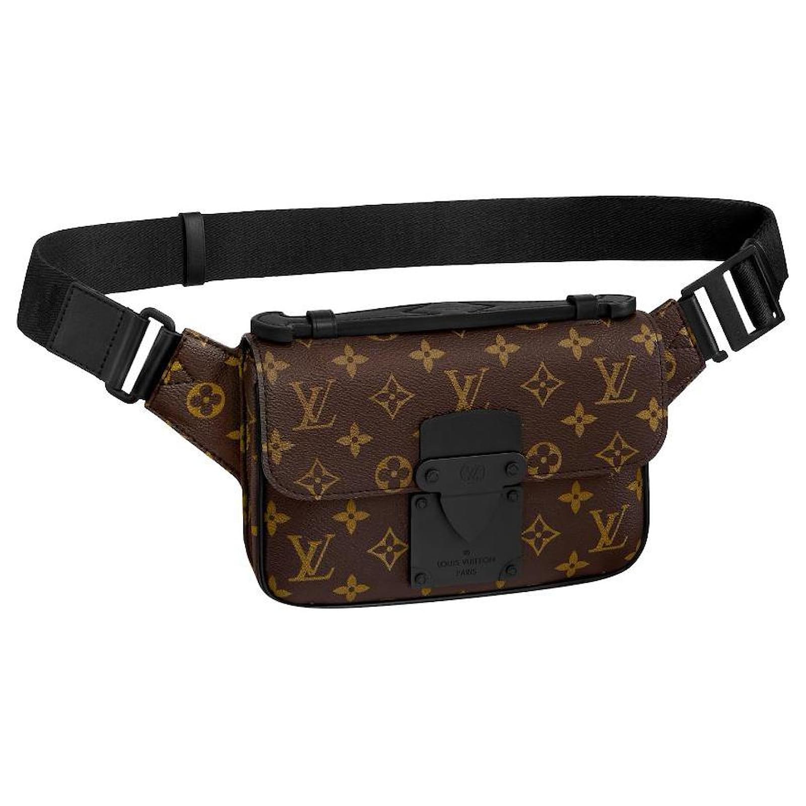 Louis Vuitton Borsa a tracolla LV S Lock Marrone Pelle ref.478282 - Joli  Closet