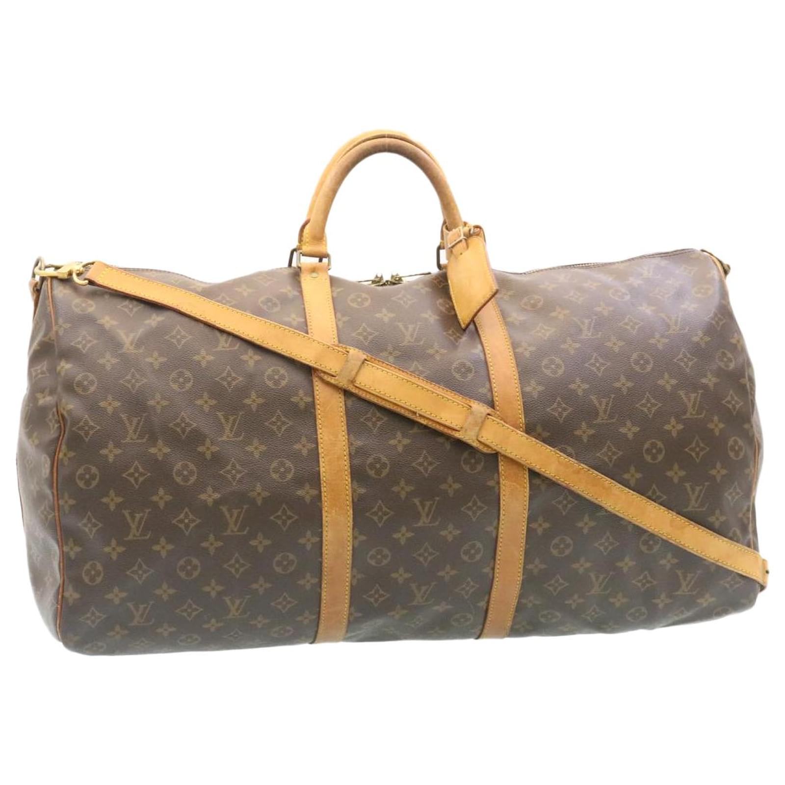 Louis-Vuitton-Monogram-Keep-All-Bandouliere-60-Boston-Bag-M41412