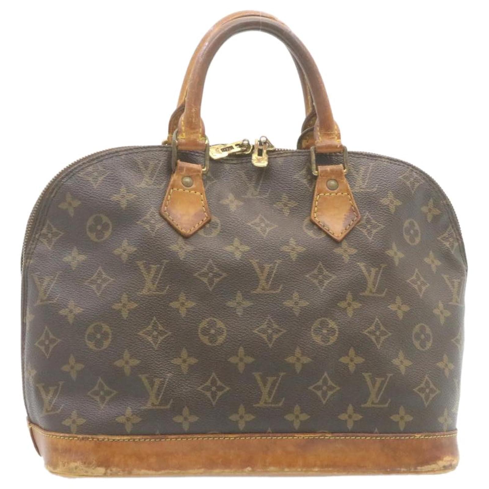 Auth LOUIS VUITTON Alma M51130 Monogram VI0986 Handbag Monogram