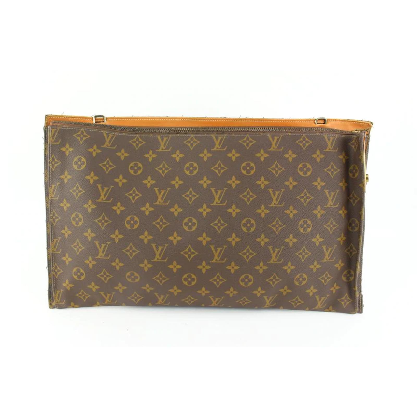 Louis Vuitton Rare Vintage Monogram Garment Bag Insert Pouch 6lz1209  Leather ref.480109 - Joli Closet