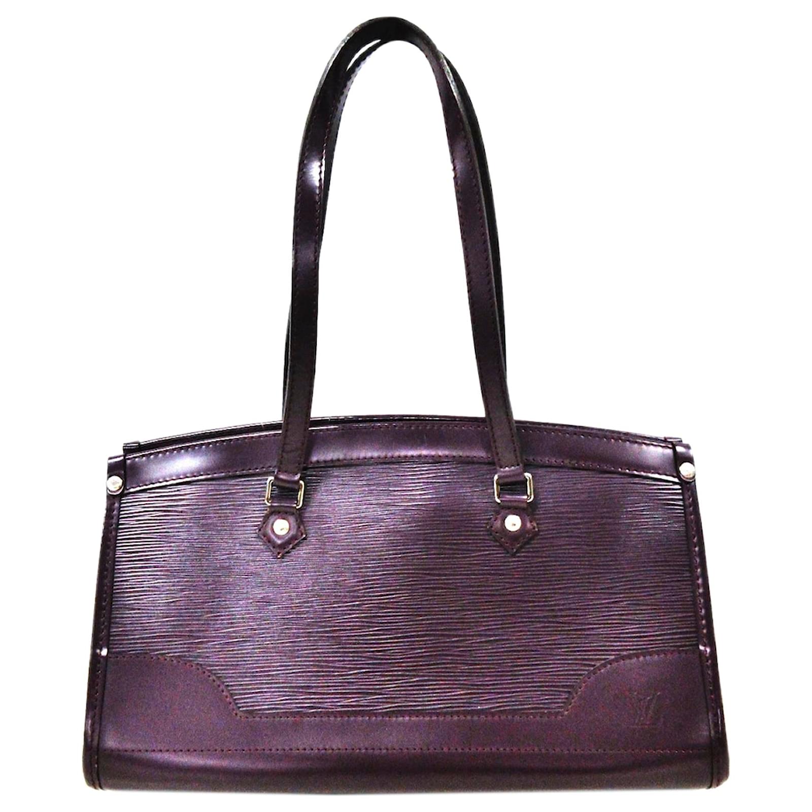 Louis Vuitton Purple Epi Madeleine PM Leather ref.480200 - Joli Closet