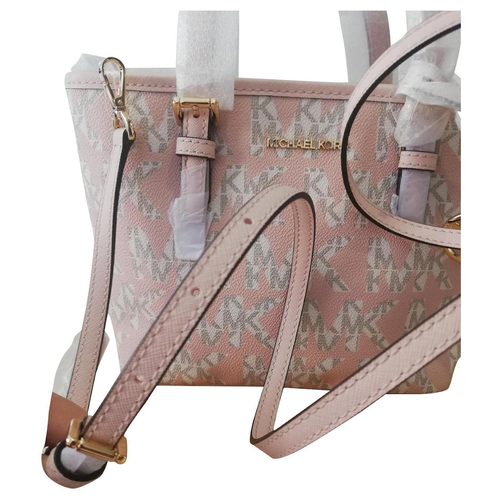 Michael Kors Handbags Pink Leather ref.480659 - Joli Closet