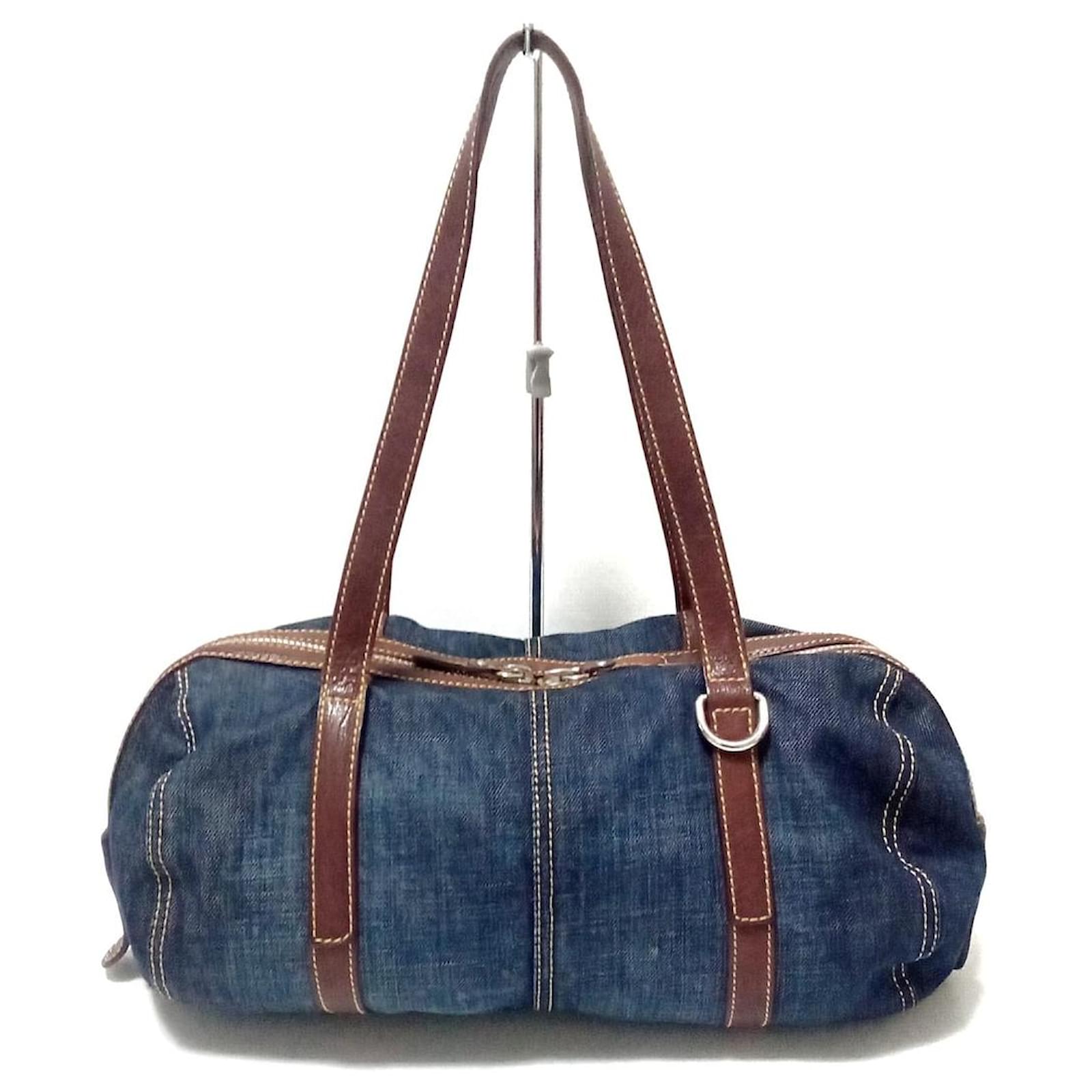 miu miu 90s archive DENIM SHOULDER BAG Miu Miu archive bag – My