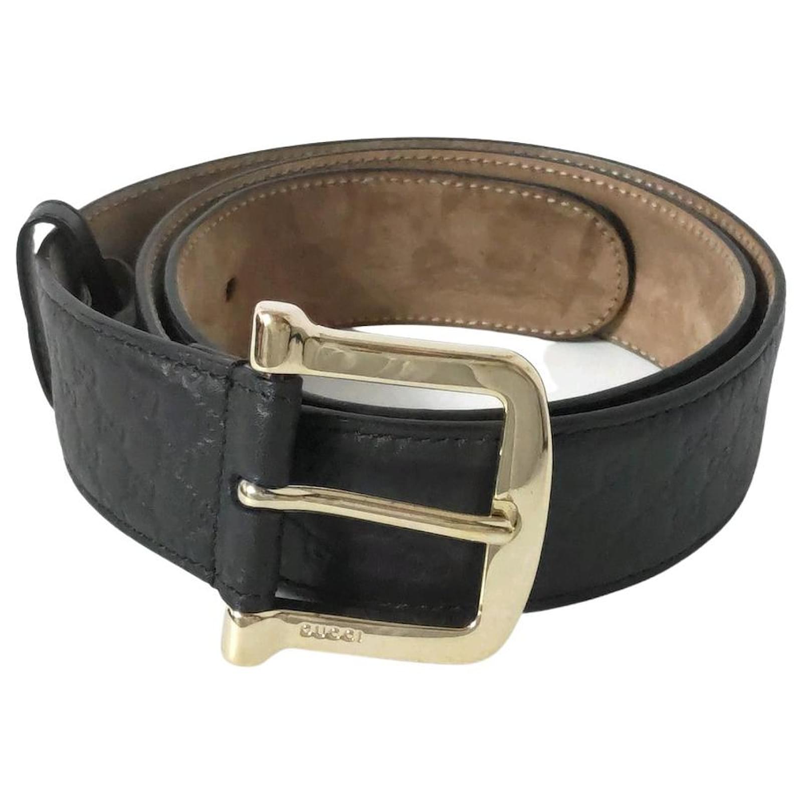 GUCCI Belt Brown Leather ref.480878 Joli Closet