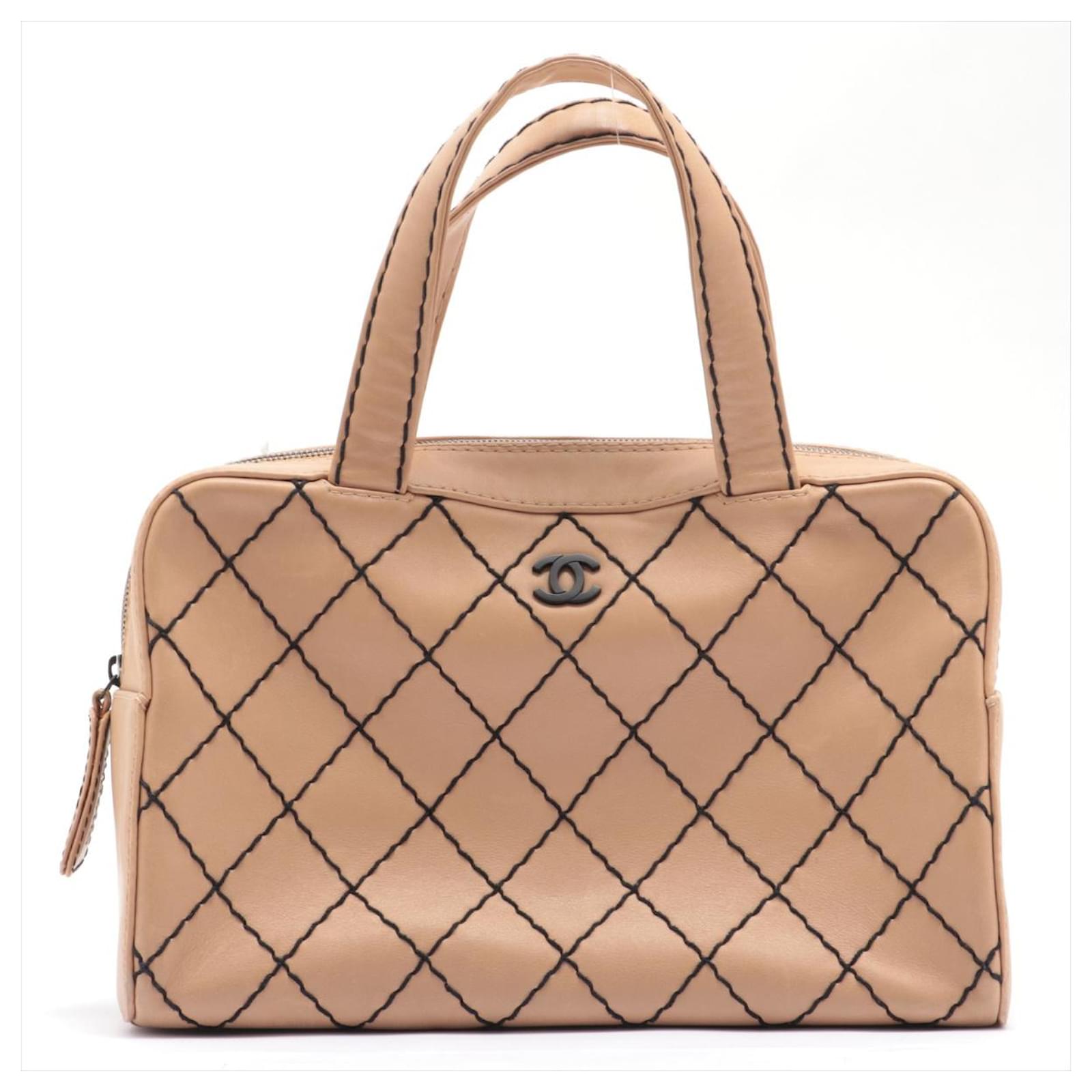 Chanel shoulder bag Beige Leather ref.481005 Joli Closet