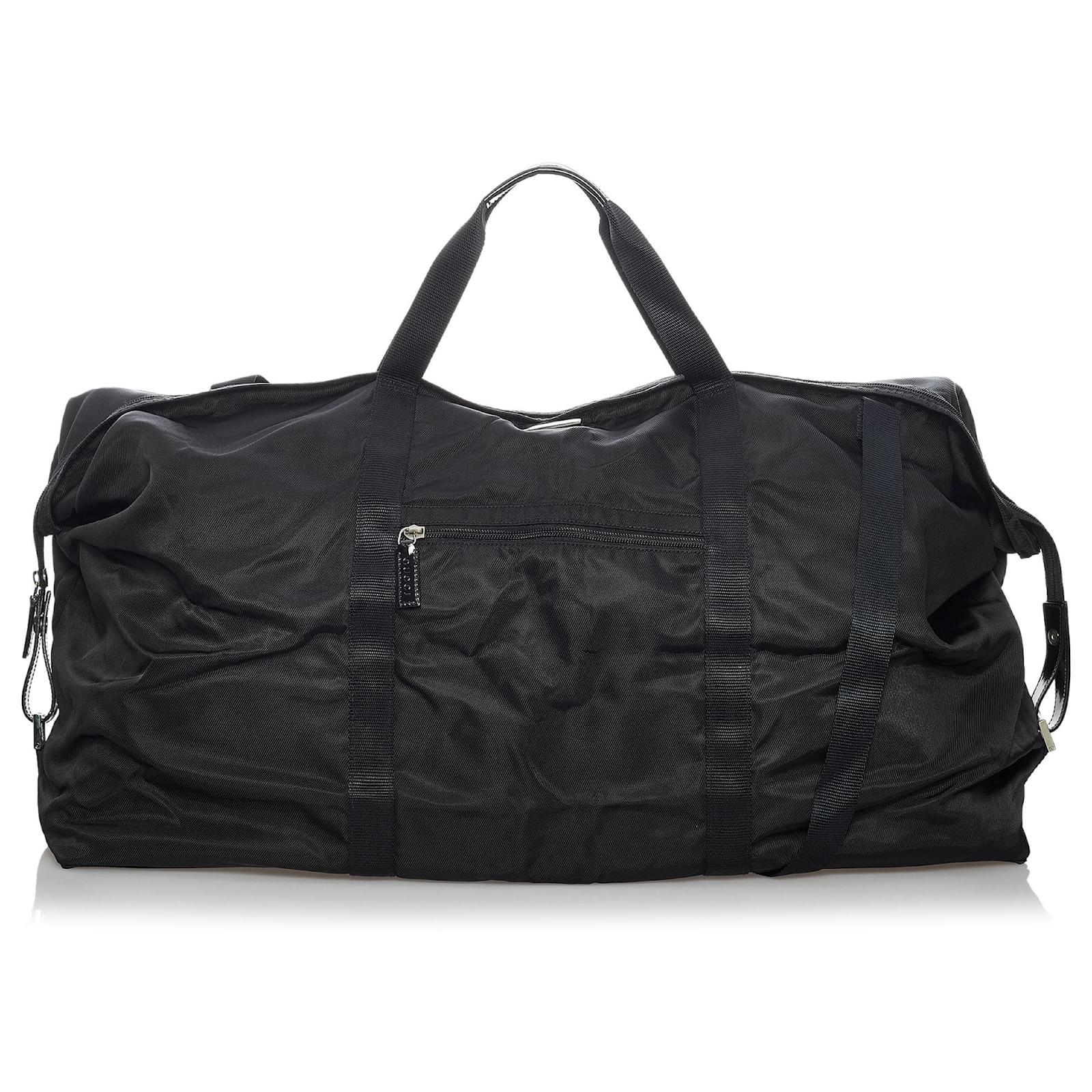 Grand Sac De Voyage Nylon Imperméable JINGPINPIJU - Noir - Léger & Multipoches