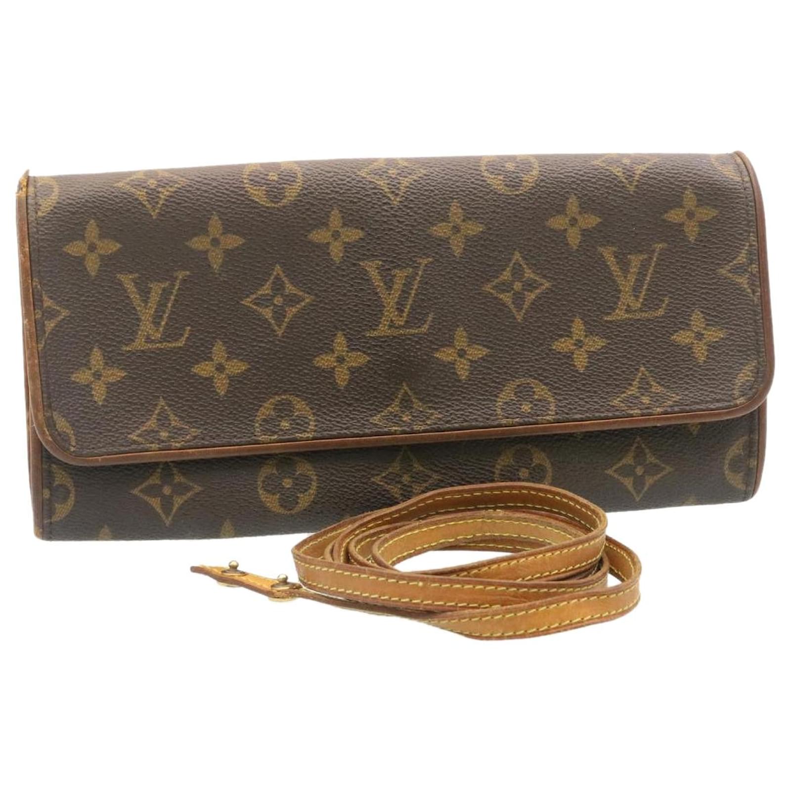 Louis Vuitton Monogram Twin Pochette GM Shoulder Bag