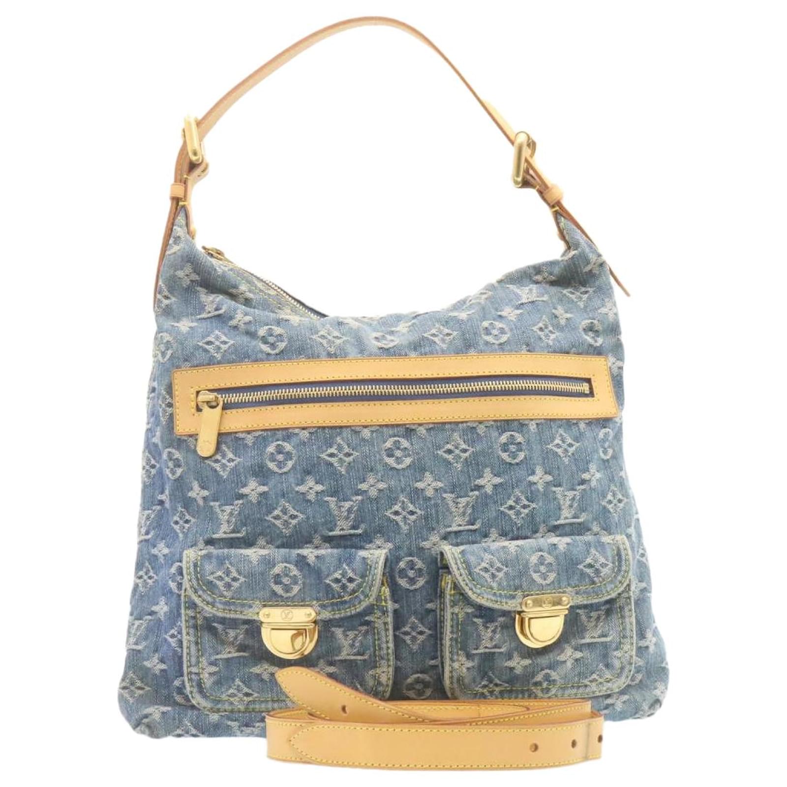 Louis Vuitton Louis Vuitton Denim Baggy GM - Blue Shoulder Bags