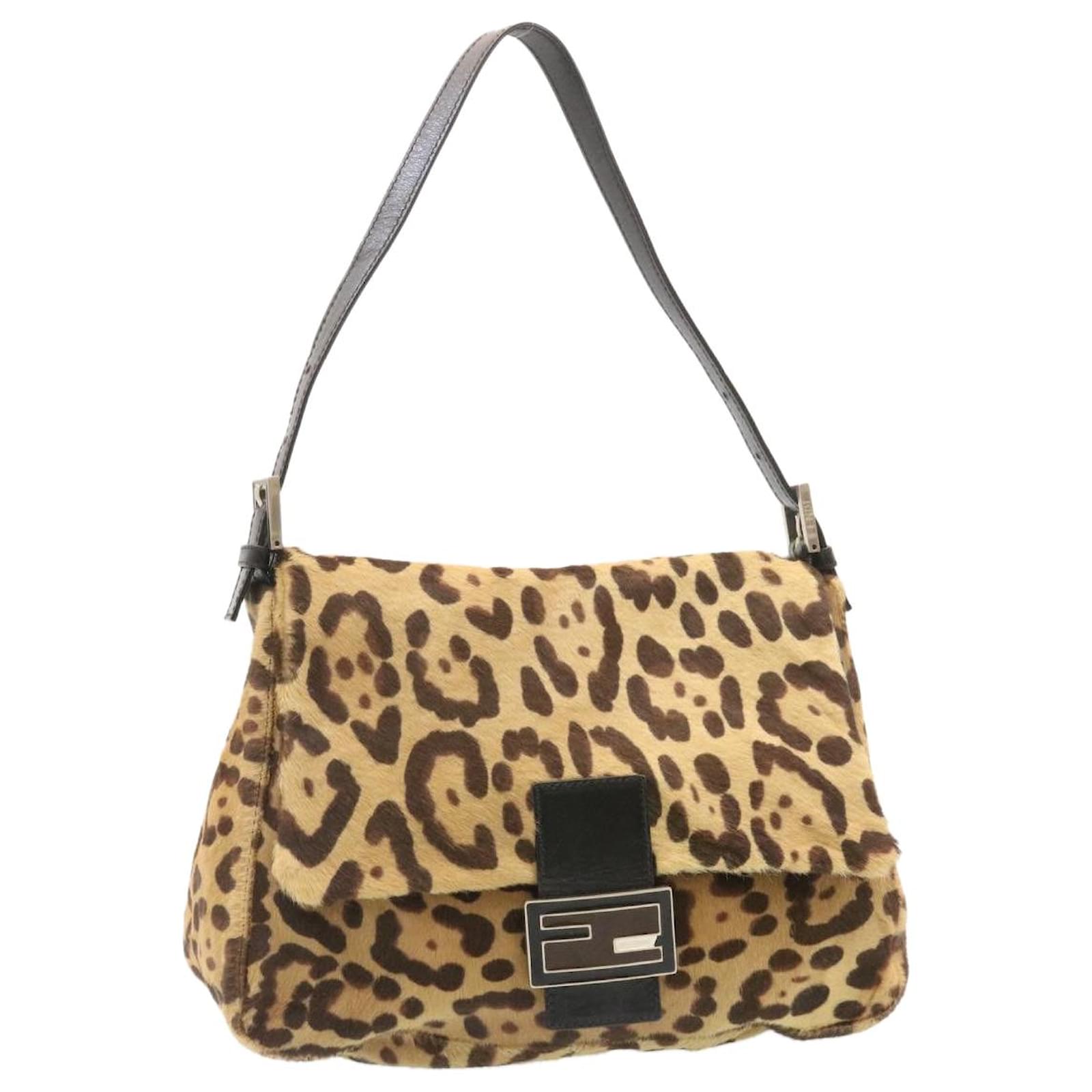 Fendi Leopard Baguette