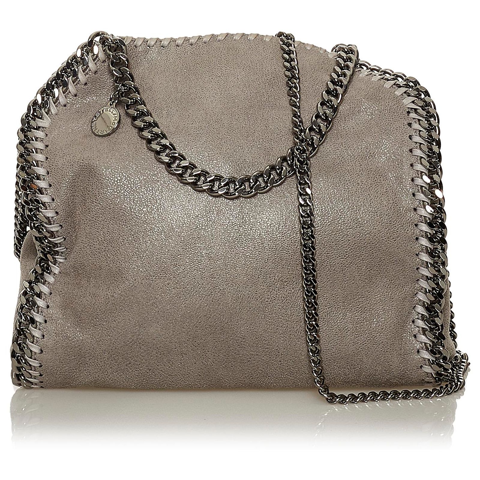 Stella Mc Cartney Sac Bandouli re Falabella Gris Stella McCartney stella-mc-cartney-sac-bandouli-re-falabella-gris-stella-mccartney