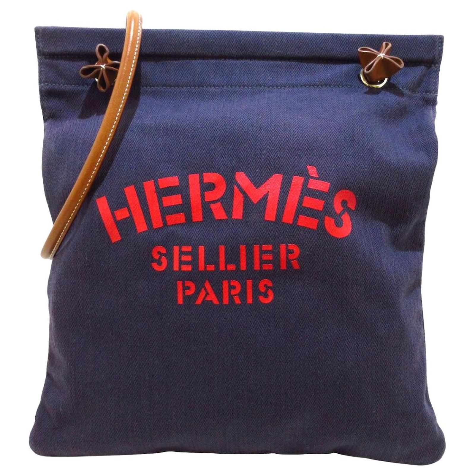 Hermès Aline Blue Cloth ref.483233 - Joli Closet