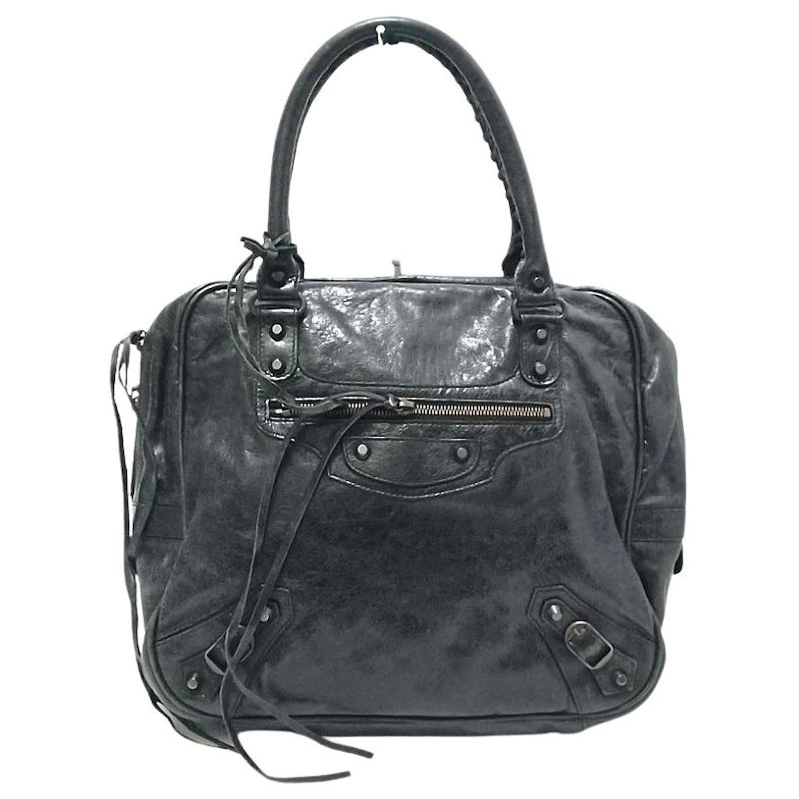 balenciaga city black