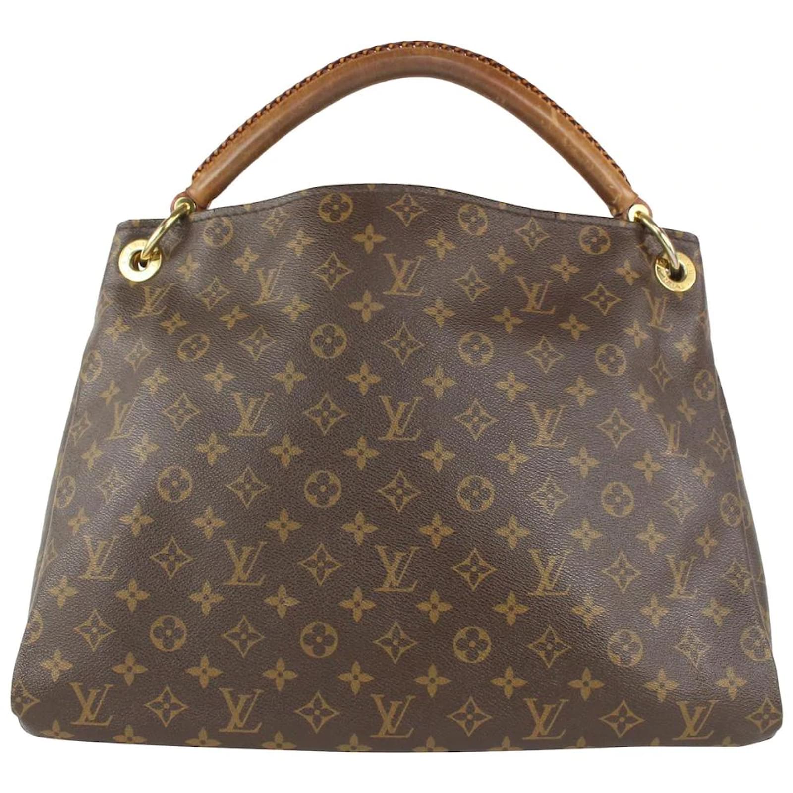 Louis Vuitton Artsy MM Monogram Hobo with Braided Handle $1295