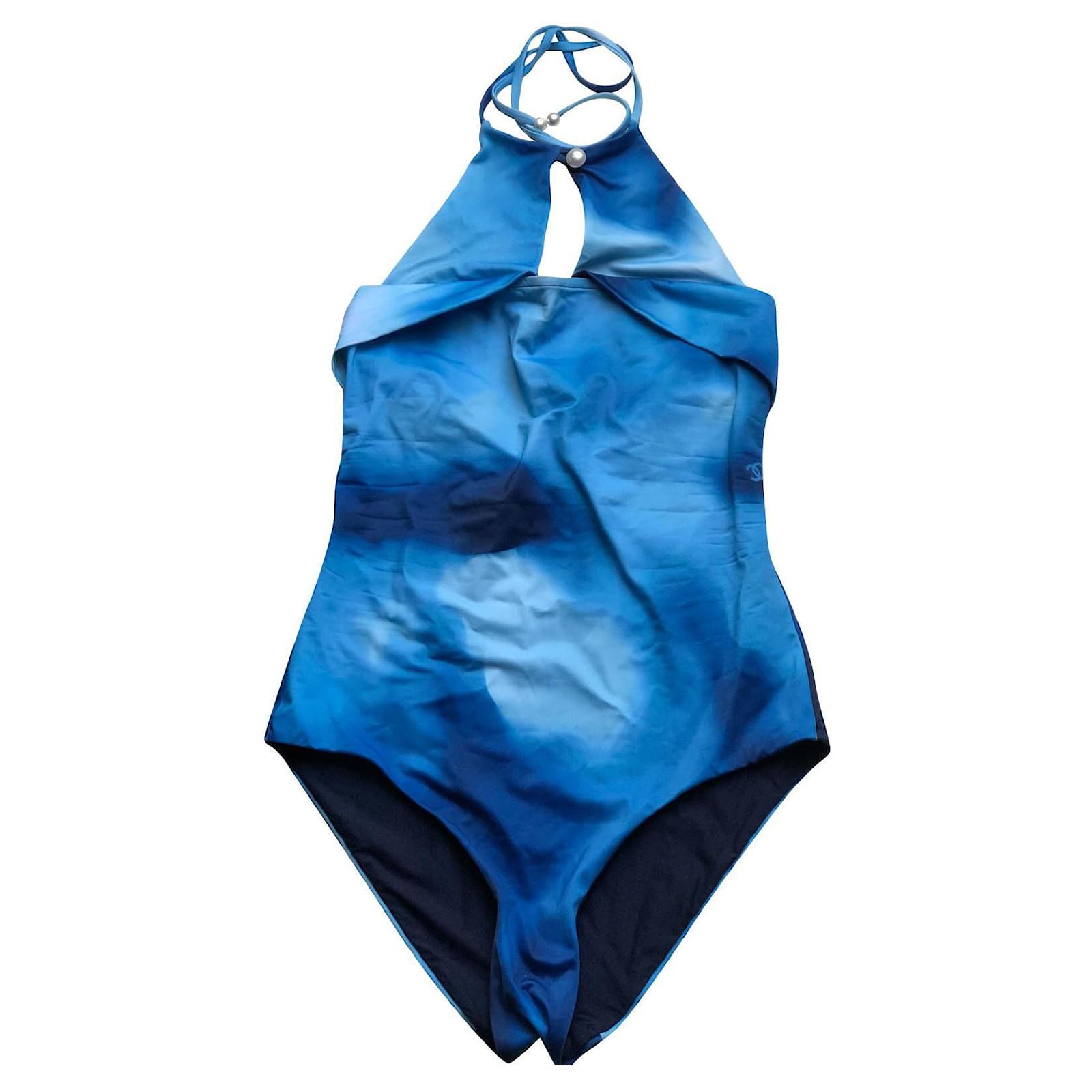 Chanel Swimwear Blue ref.484298 - Joli Closet