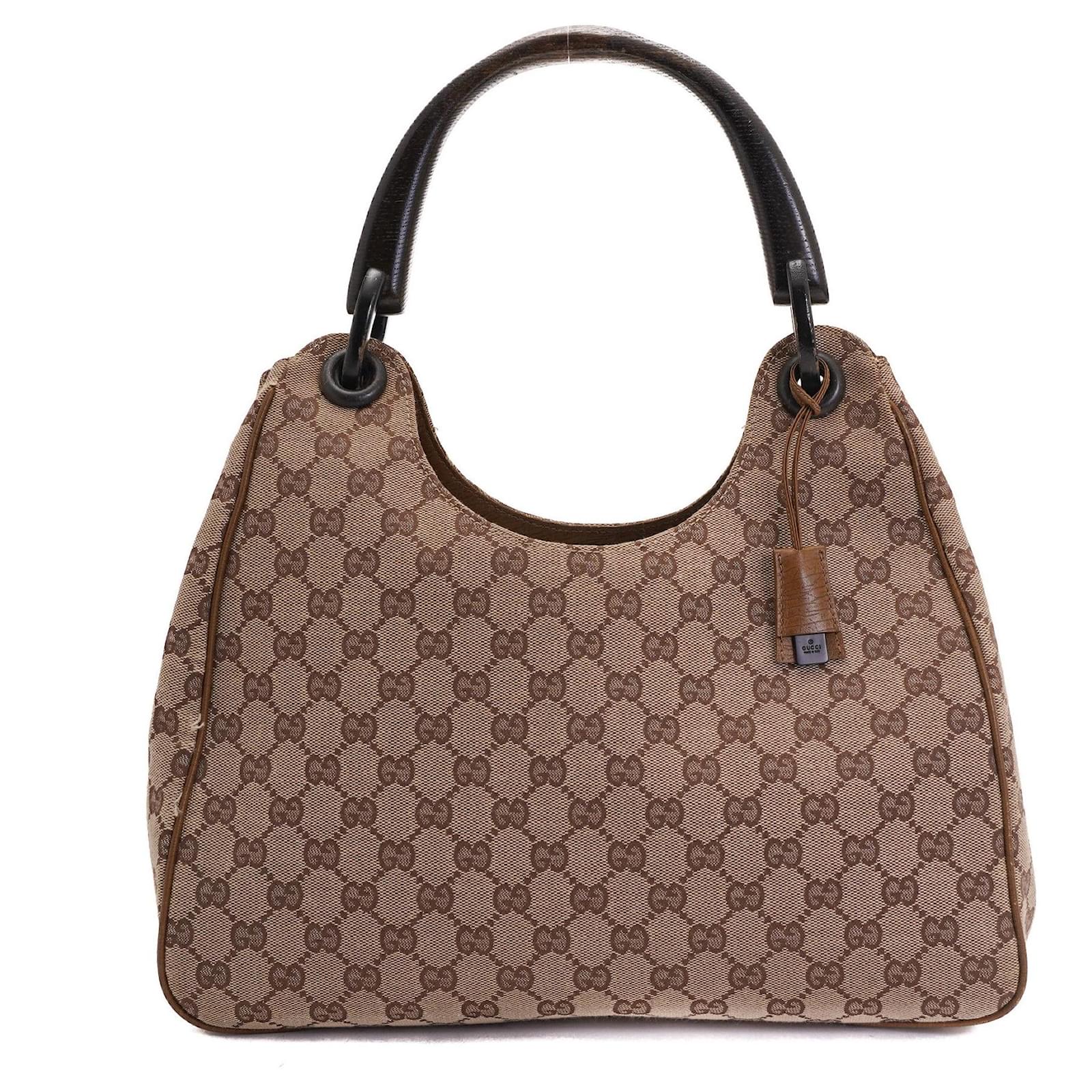 Hobo cloth mini bag Gucci Beige in Cloth - 34173387