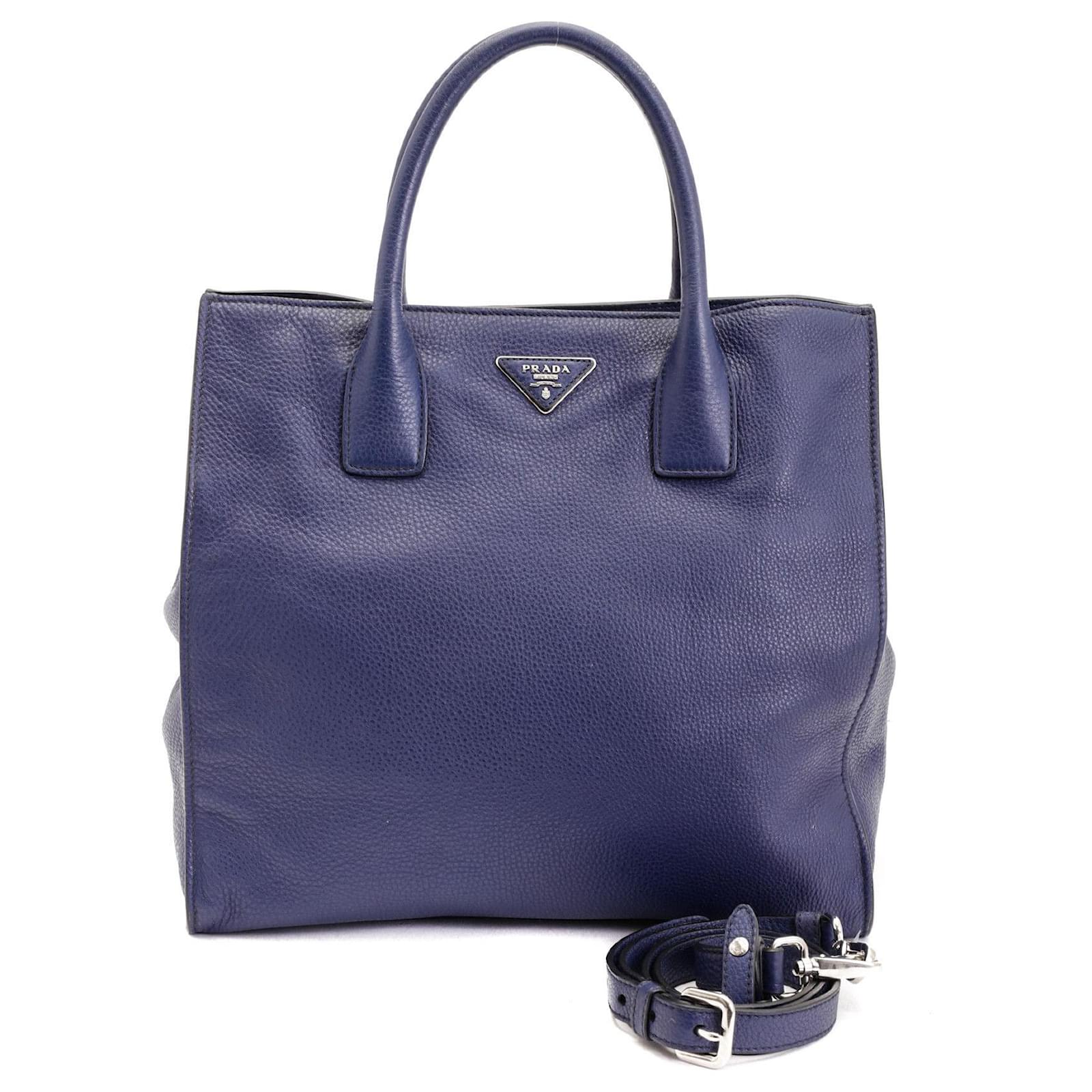 prada two way tote bag