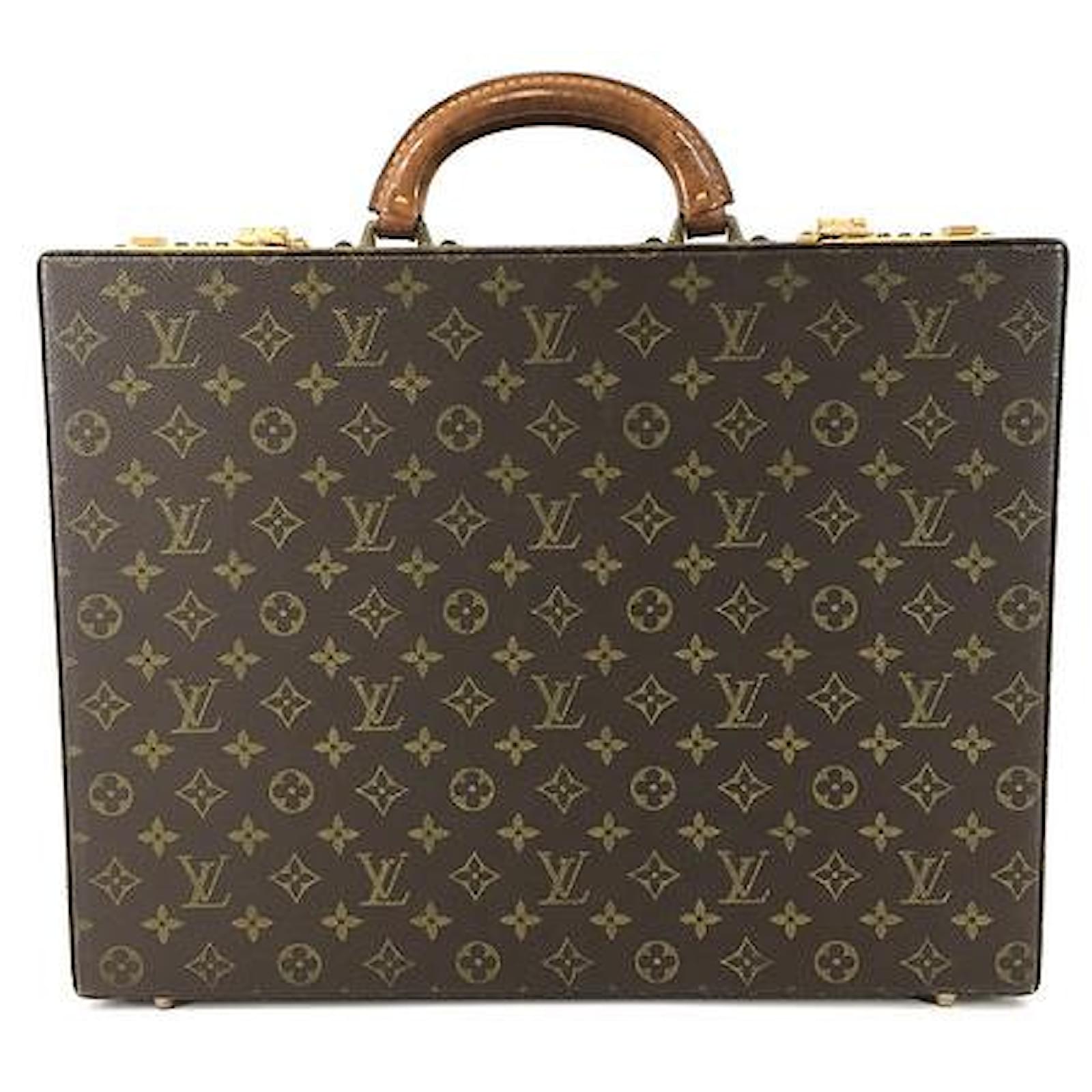 Louis Vuitton President Classeur Attache Vintage Briefcase Monogram ...