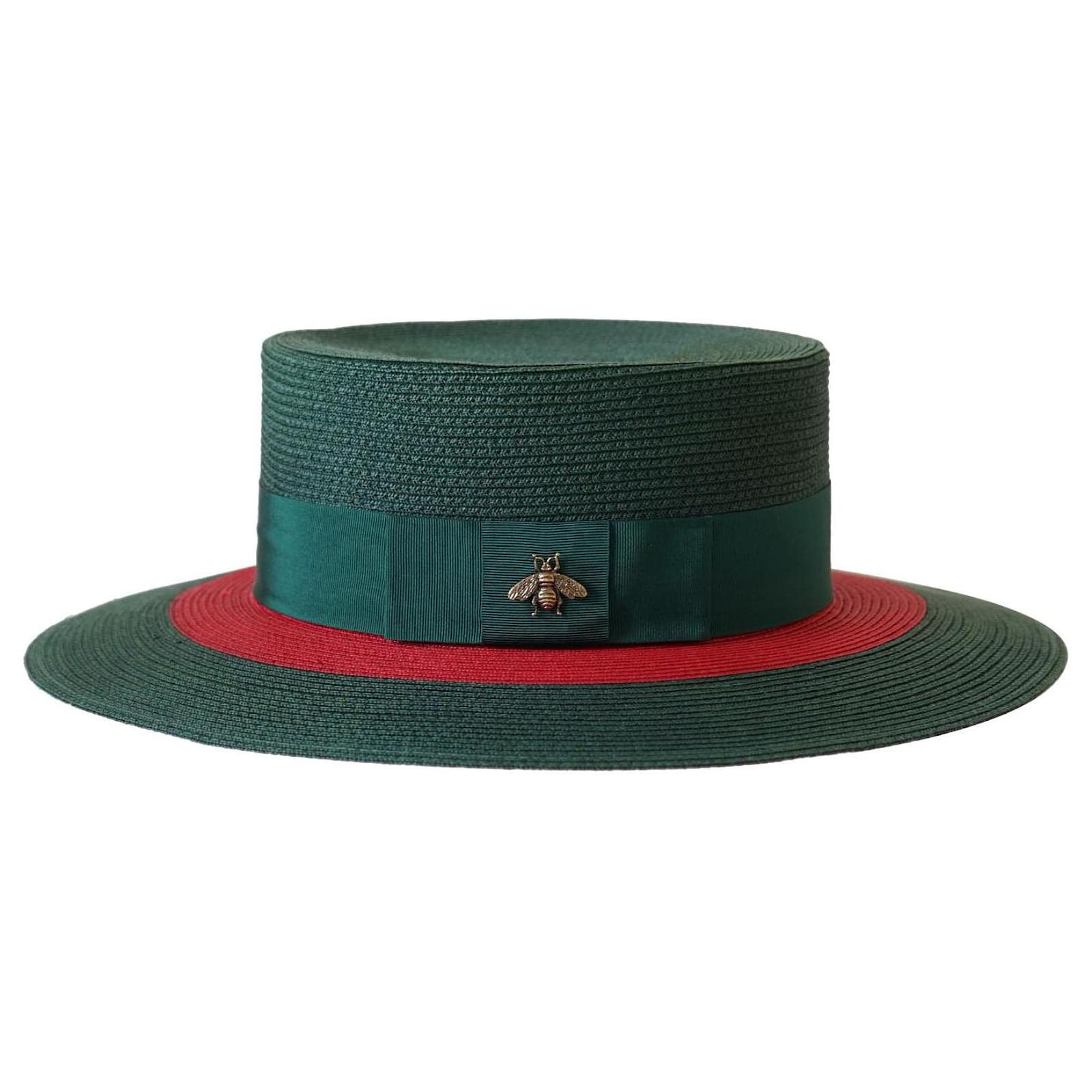 green gucci hat