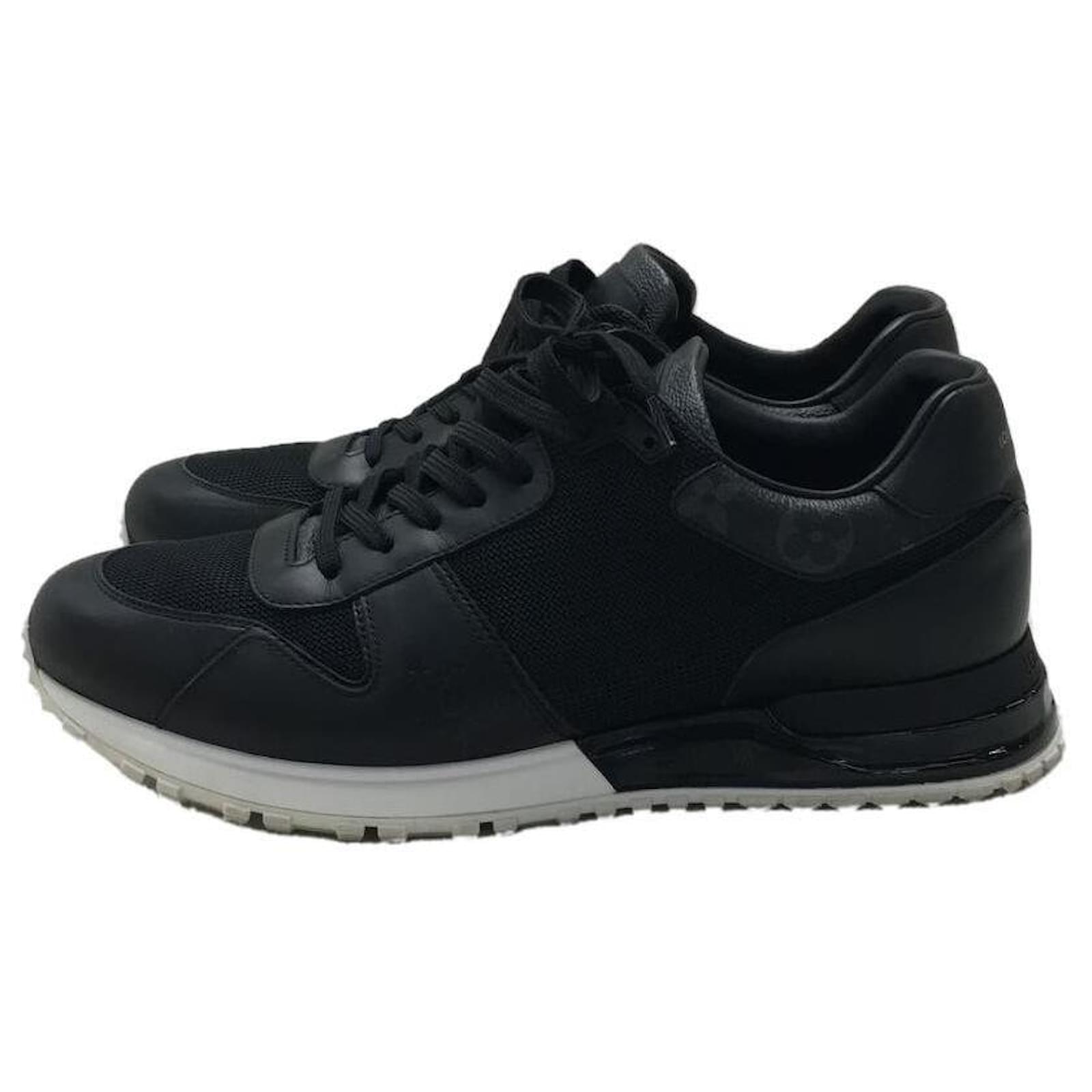 Run Away leather low trainers