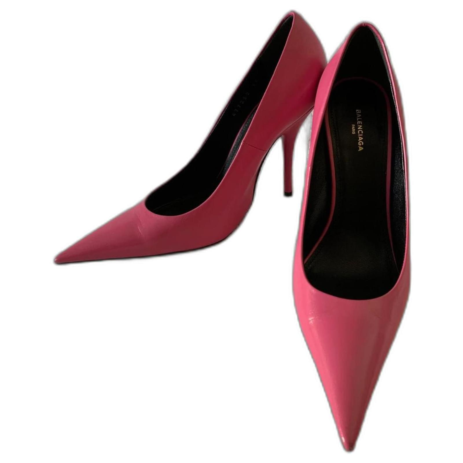 Tweed heels Balenciaga Burgundy size 40 IT in Tweed  26066985