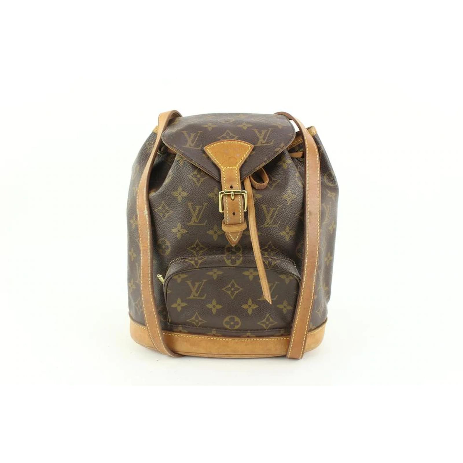 Louis Vuitton Damier Ebene Soho Backpack S29lv33