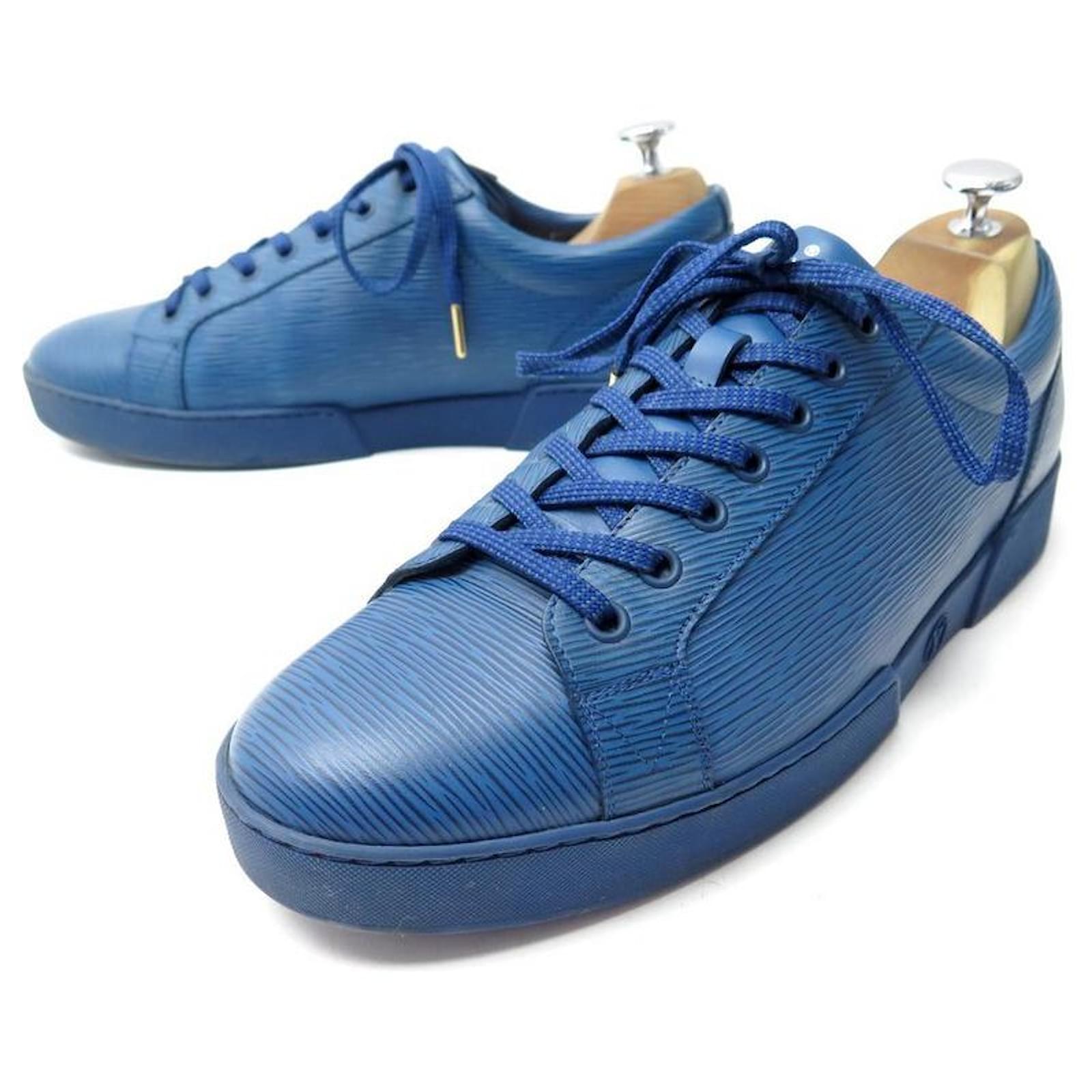 louis vuitton blue sneaker